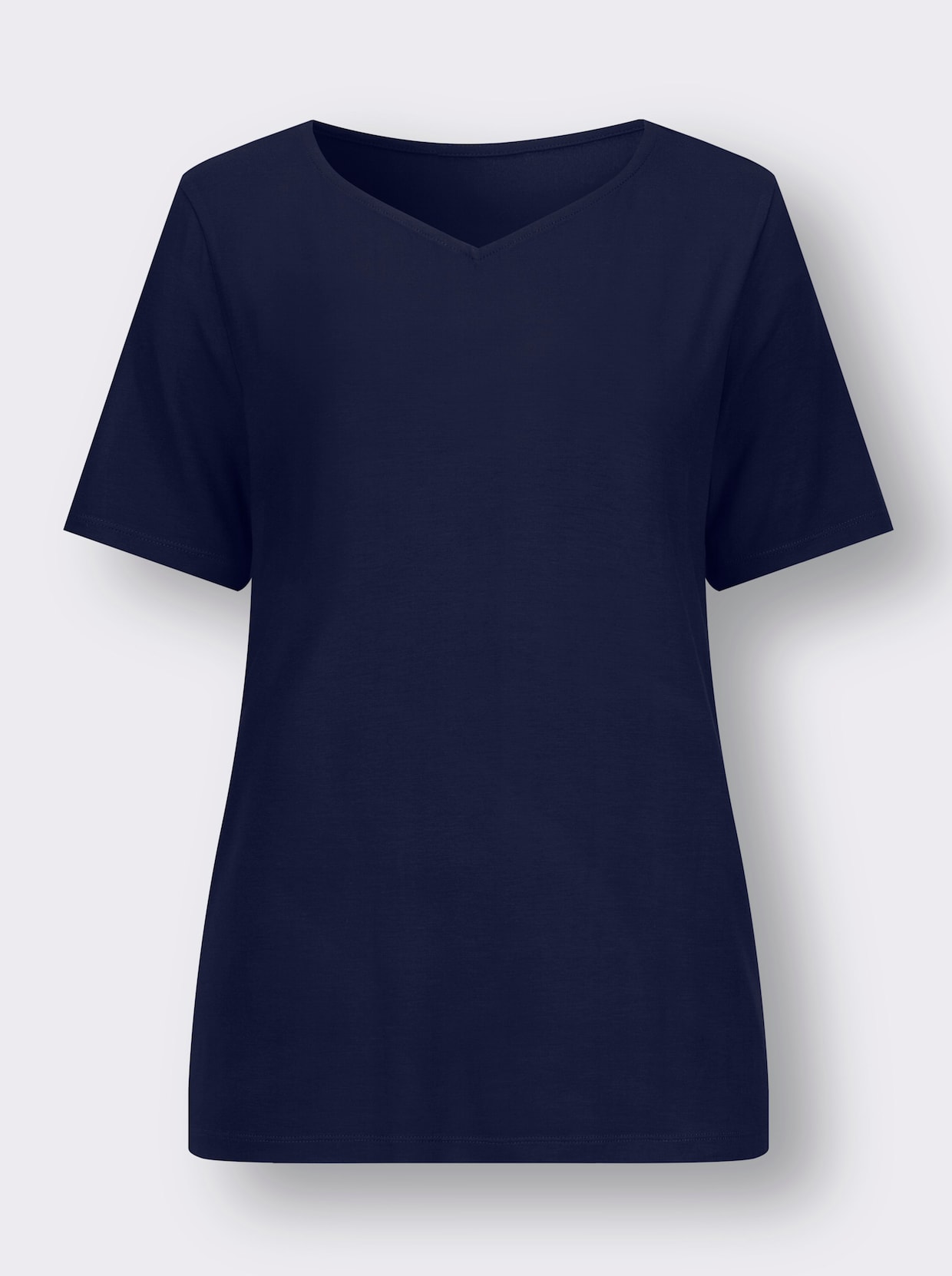 Tričko s krátkymi rukávmi - námornícka modrá