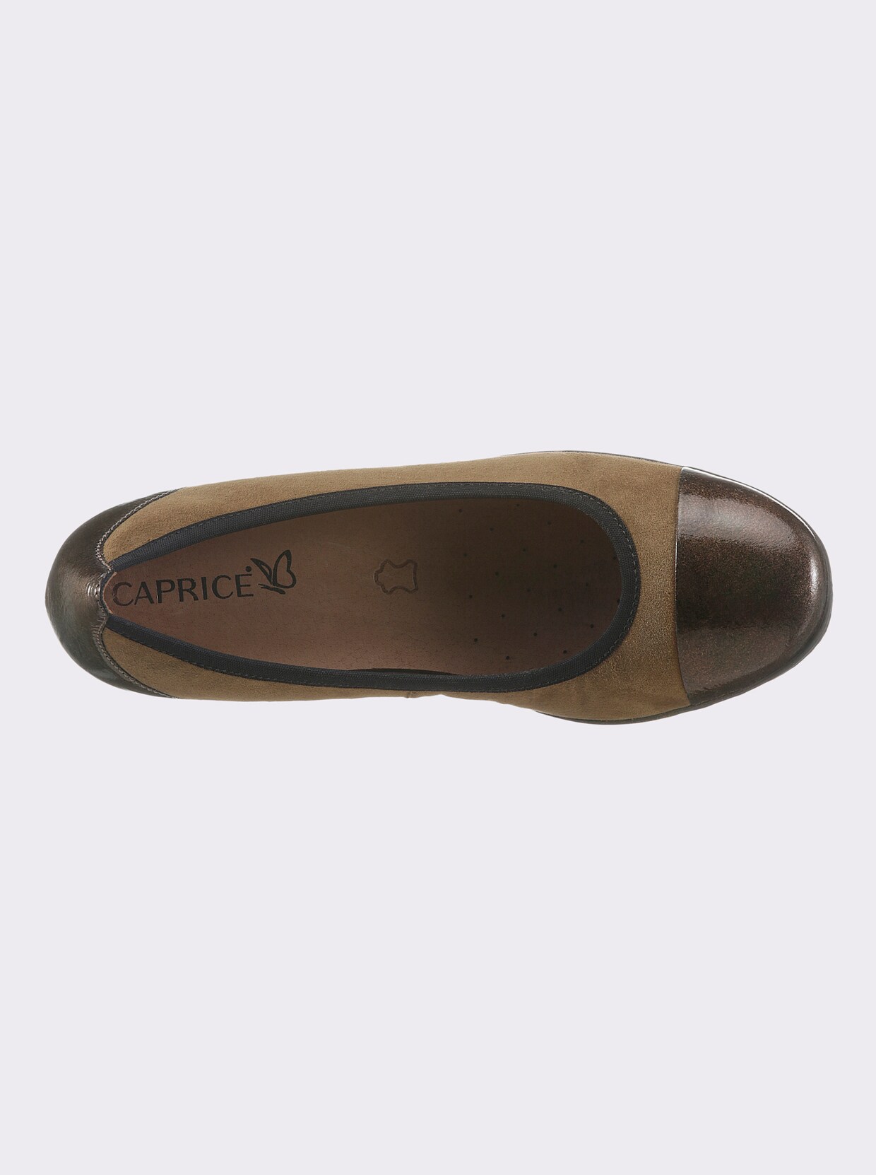 Caprice Ballerina - oliv