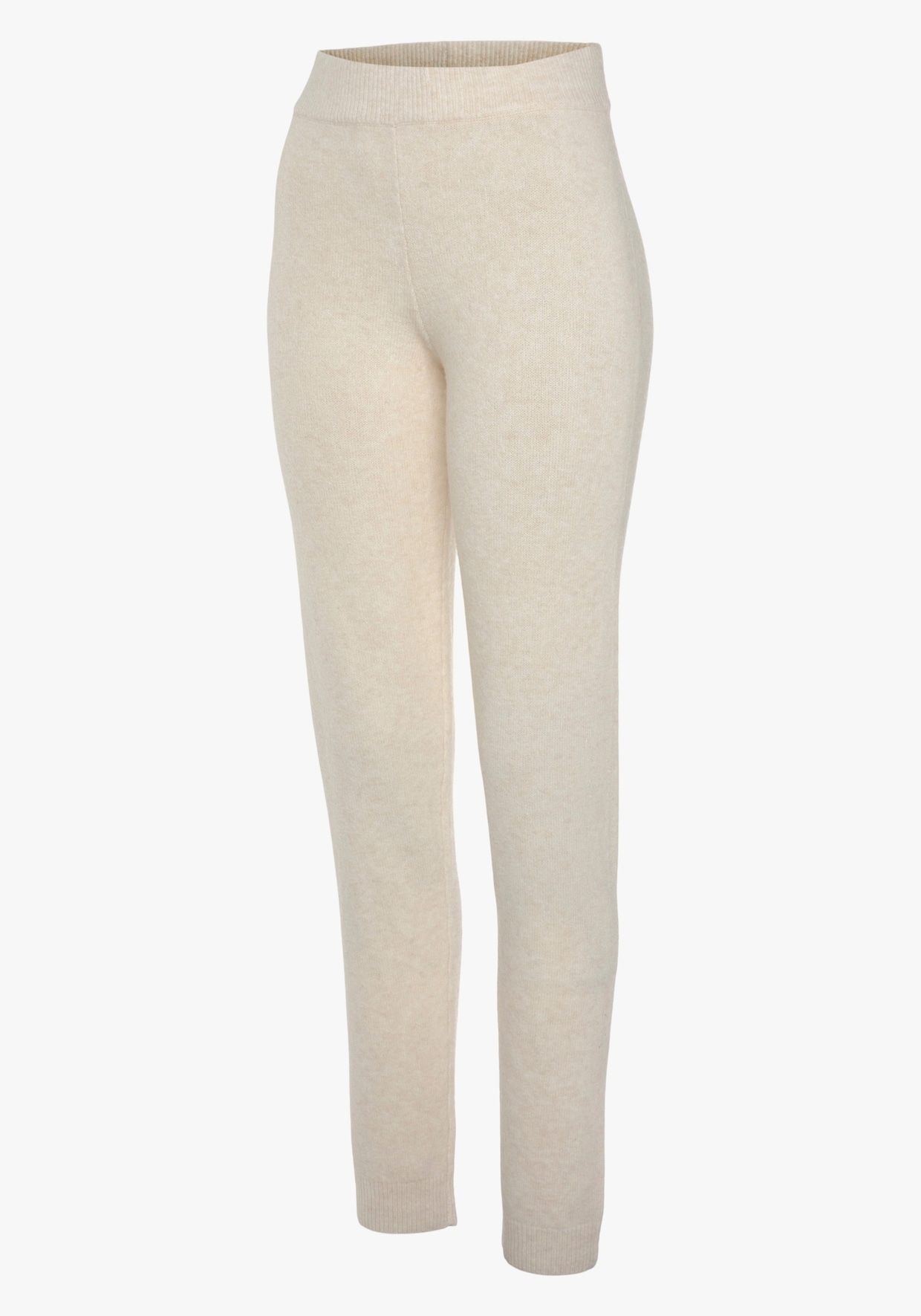 LASCANA Pantalon en tricot - crème