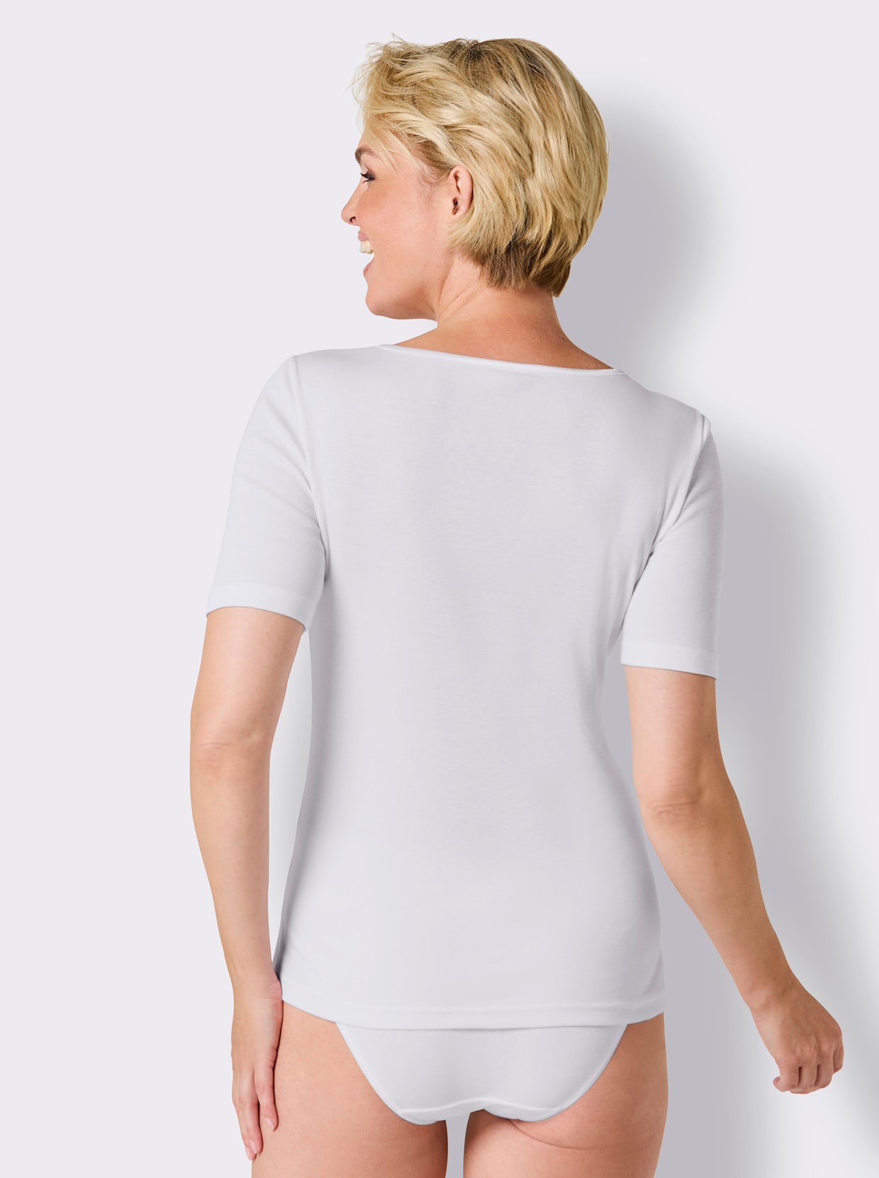 wäschepur Blazershirt - weiß