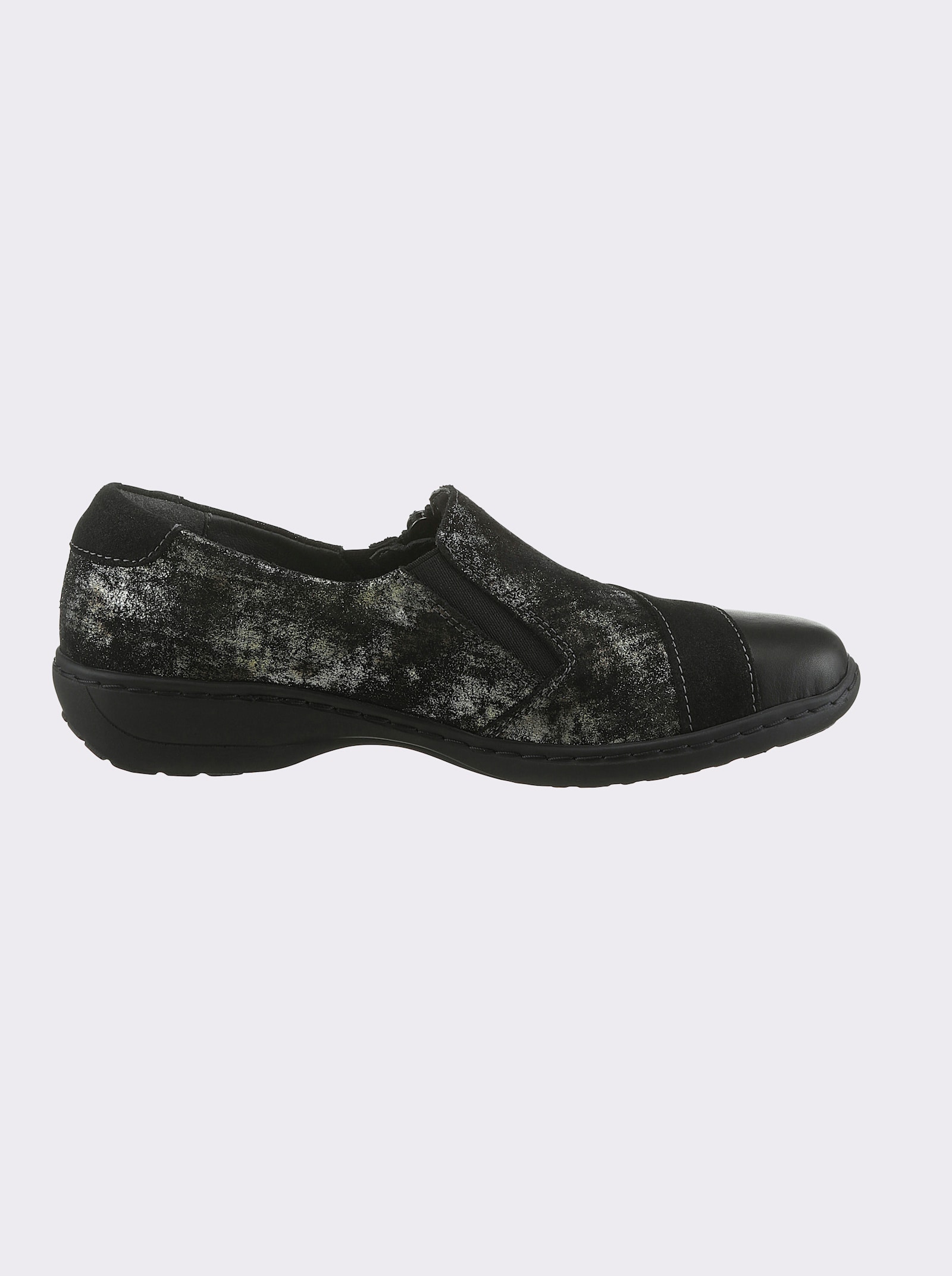 airsoft modern+ Slipper - schwarz-gemustert