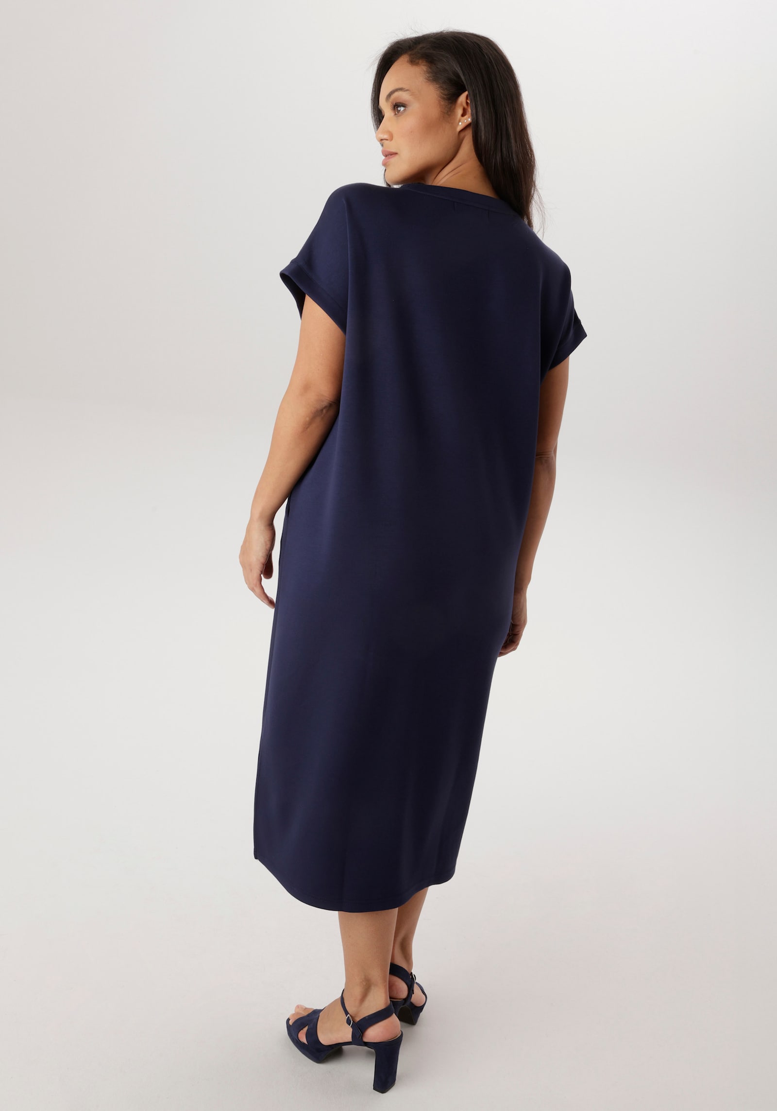 Aniston PLUS Jerseykleid - marine