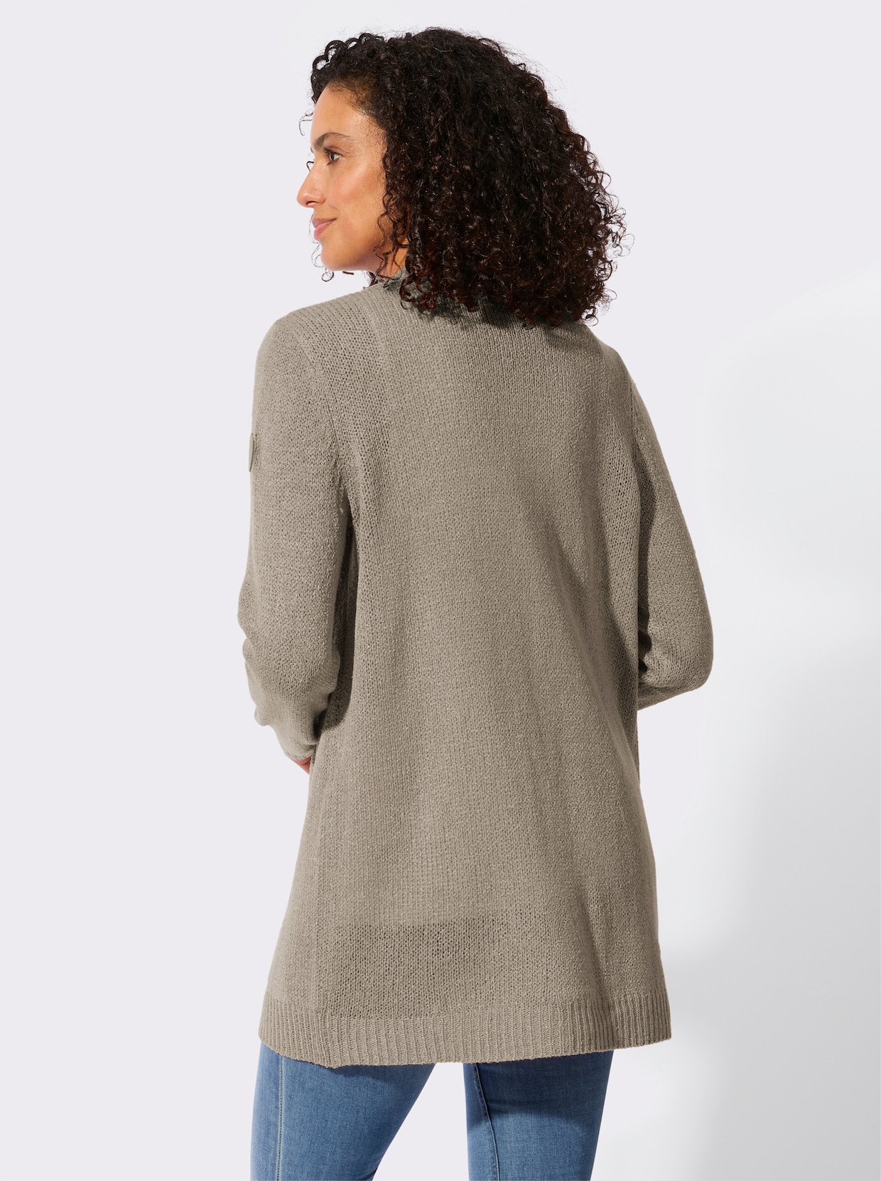 Strickjacke - schlamm