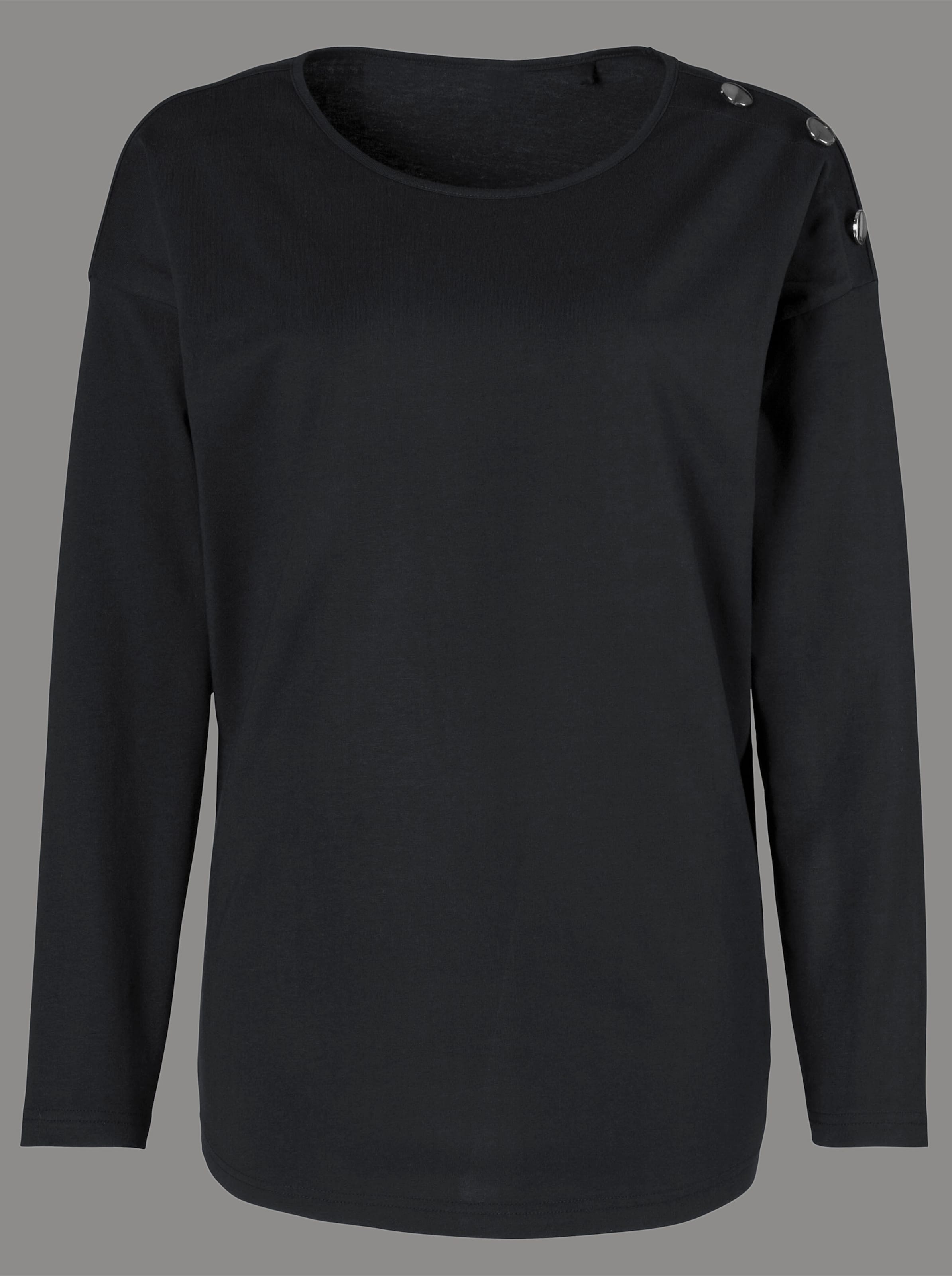 Langarmshirt in schwarz | Witt