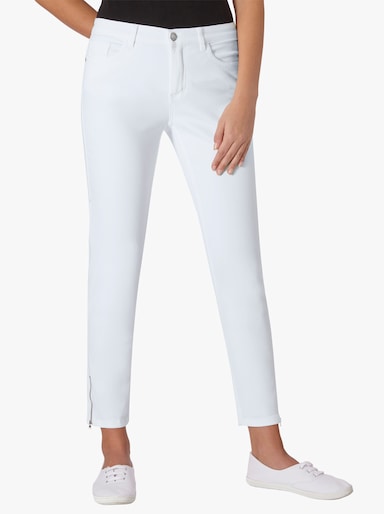 Ascari Stretch-Jeans - weiss