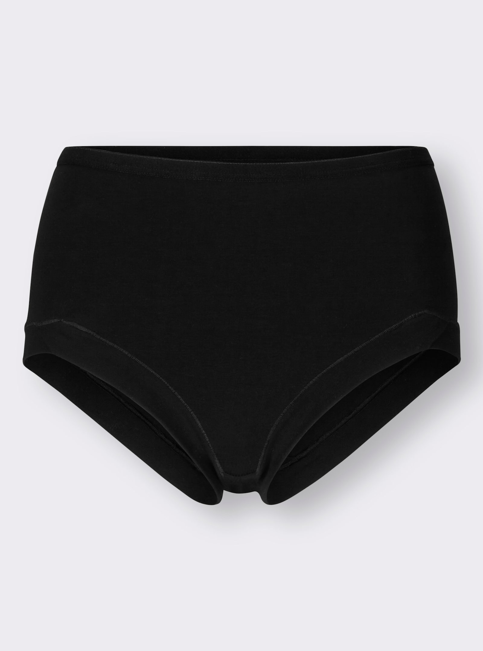 wäschepur Tailleslip met elastische band - zwart