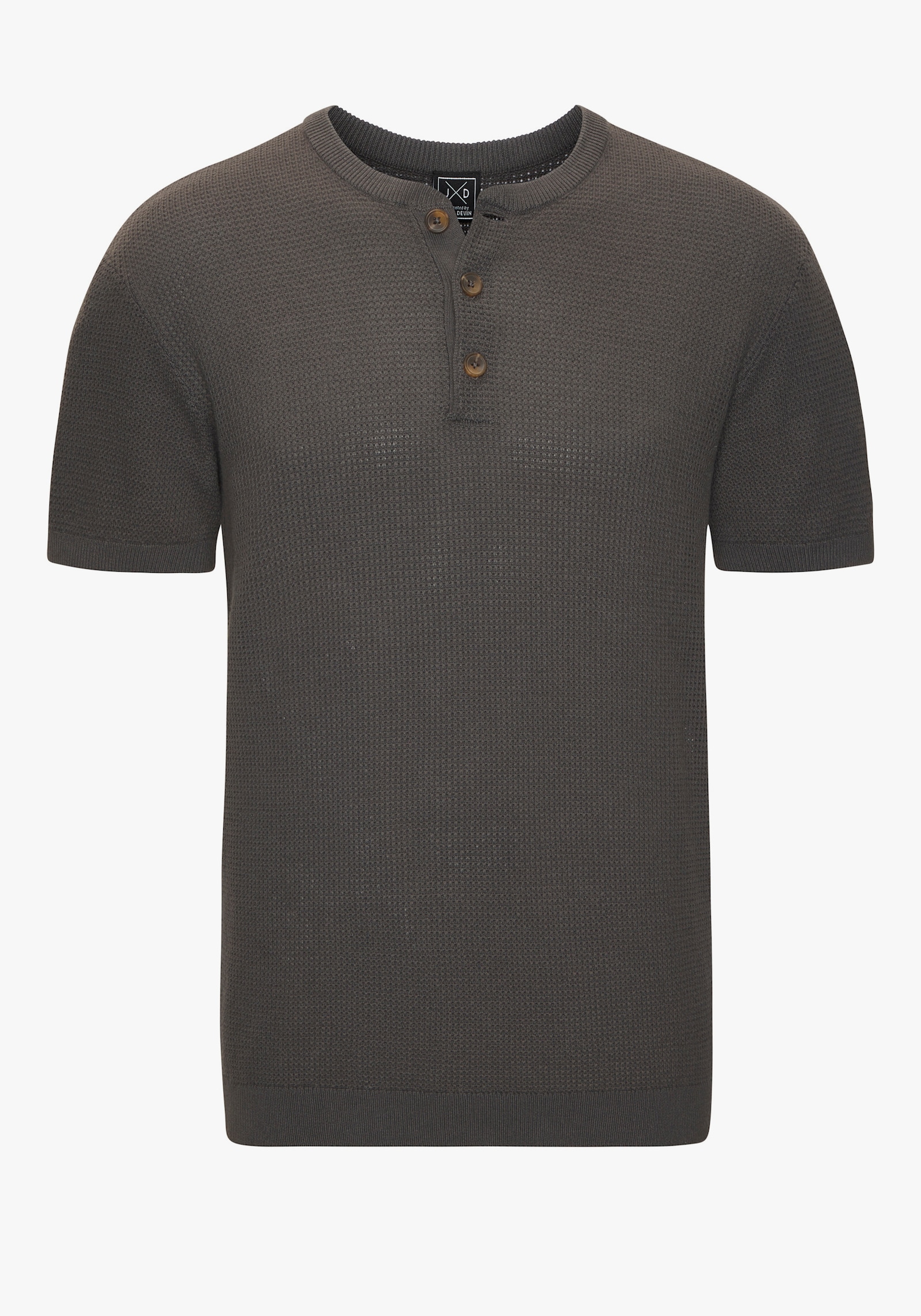 John Devin Henleyshirt - anthra