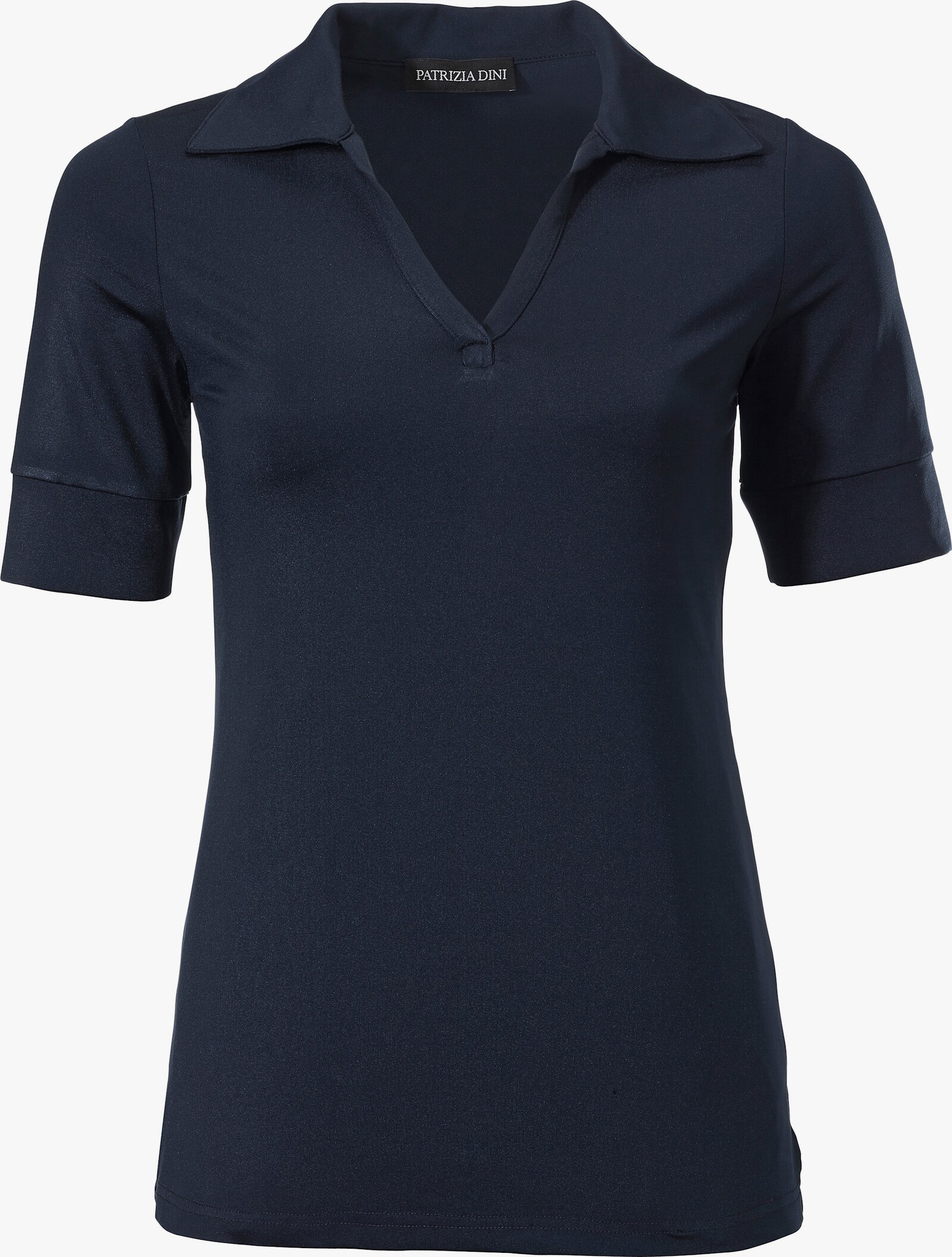 heine Blusenshirt aus Tactel - marine