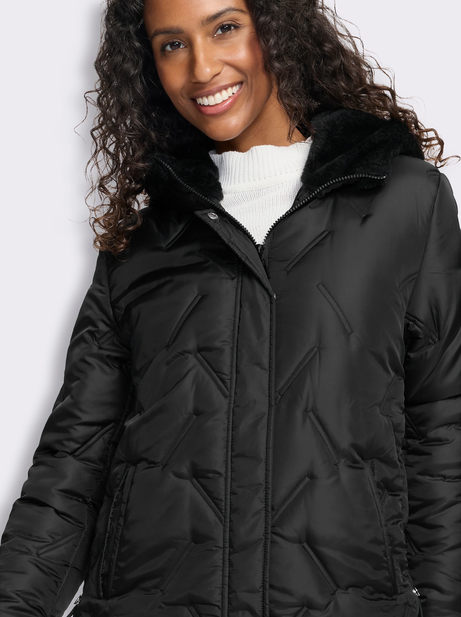 heine Steppjacke - schwarz