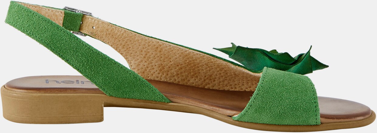 heine sandaaltjes - grasgroen