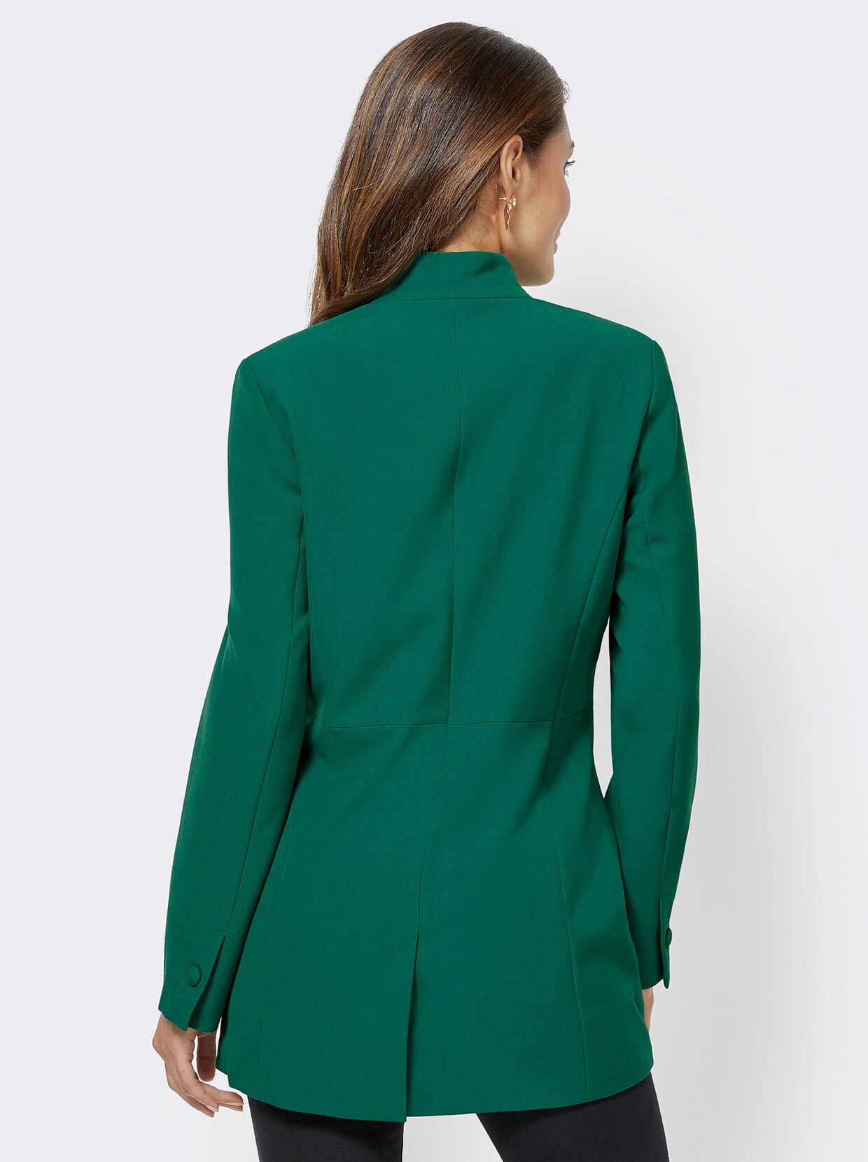 Lange blazer - groen