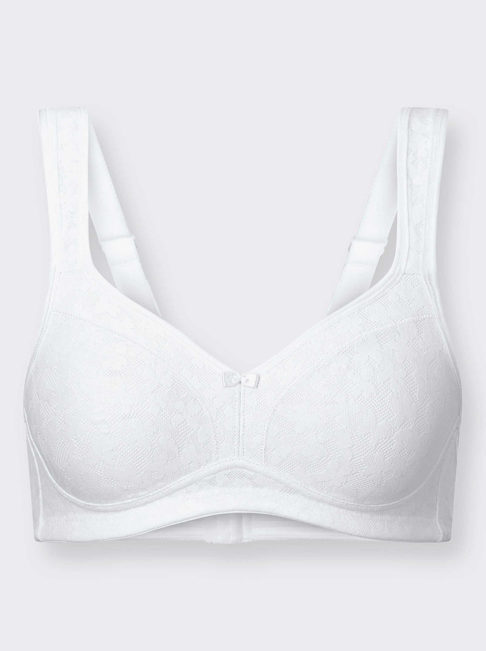 Komfort-BH ohne Bügel - weiß