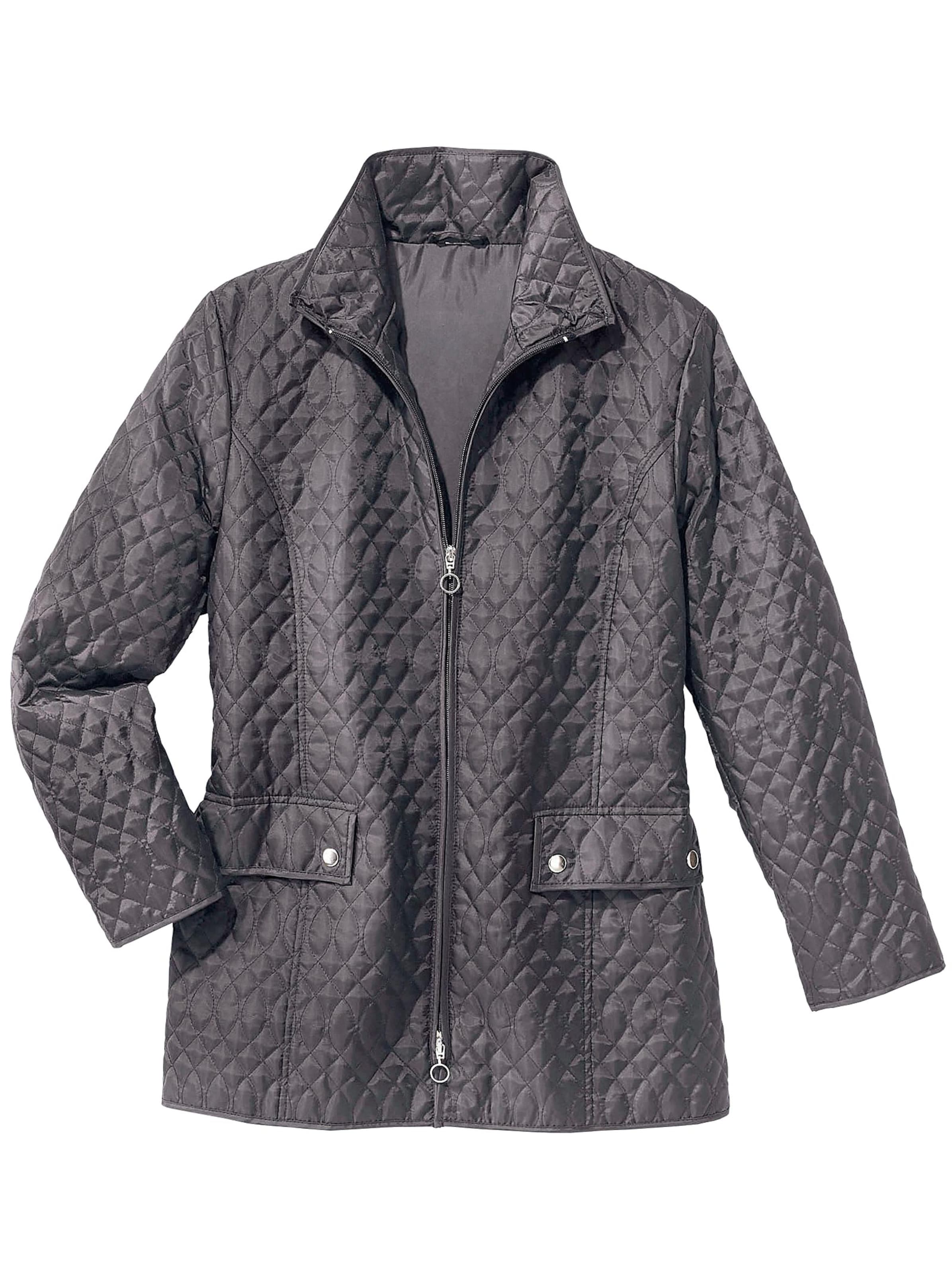 Steppjacke - anthrazit