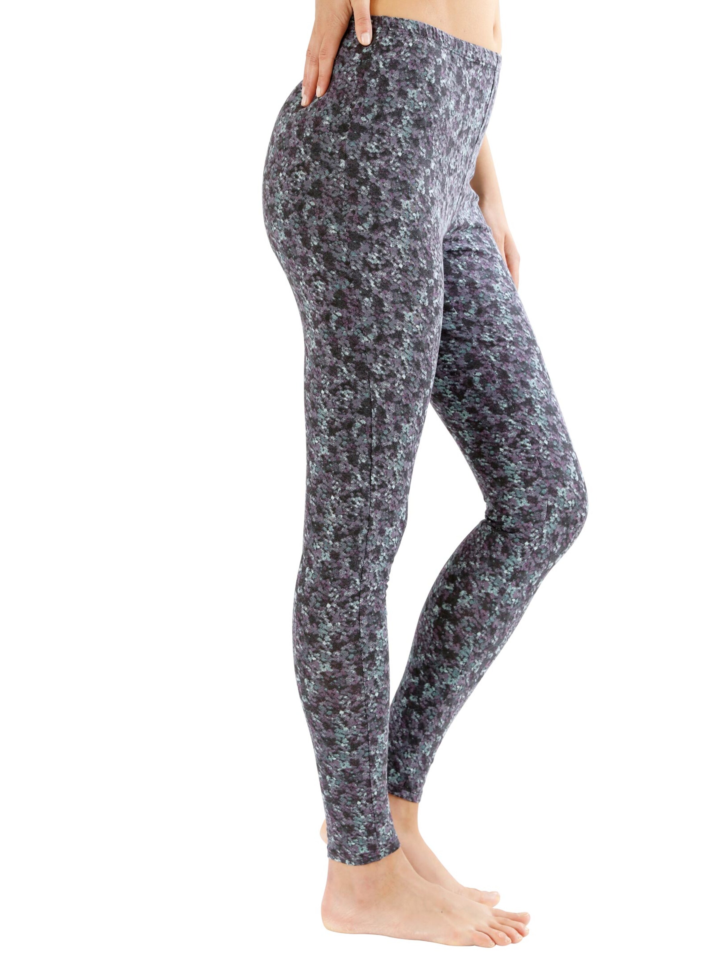 Leggings - schwarz-bedruckt