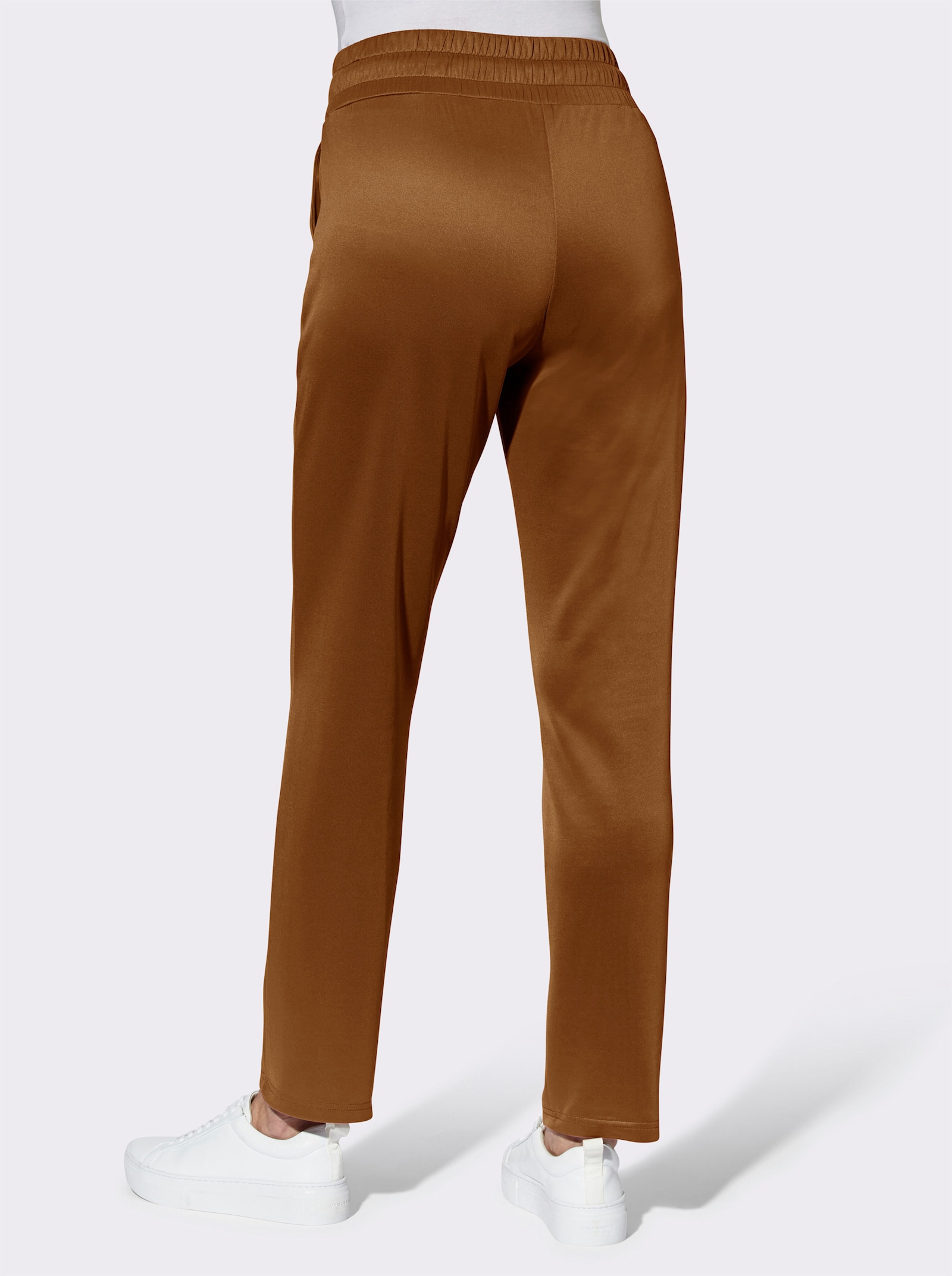 Comfortbroek in stretchkwaliteit - cognac