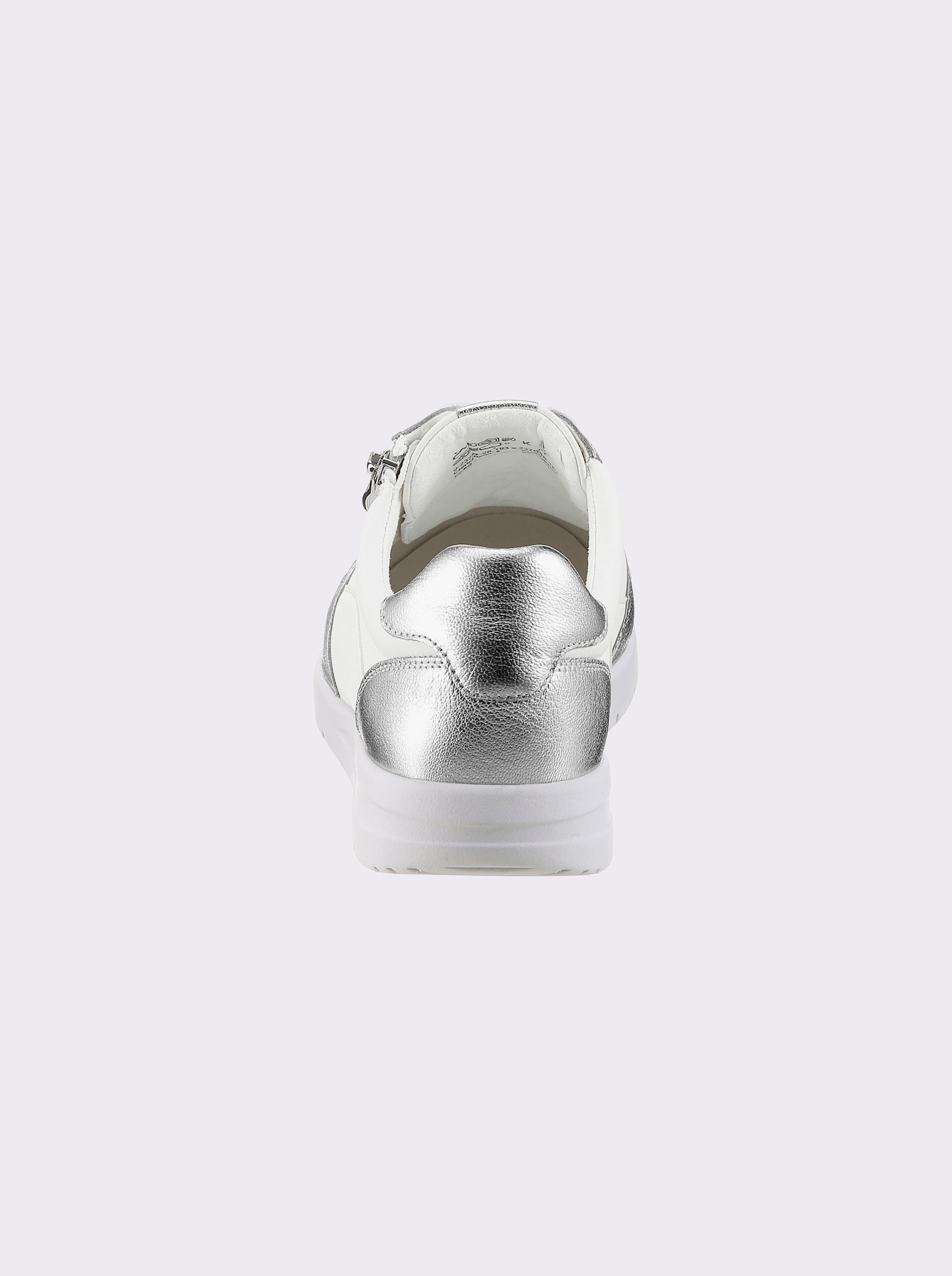 Caprice Sneaker mit waschbarem Wechselfußbett, Weite K - weiß