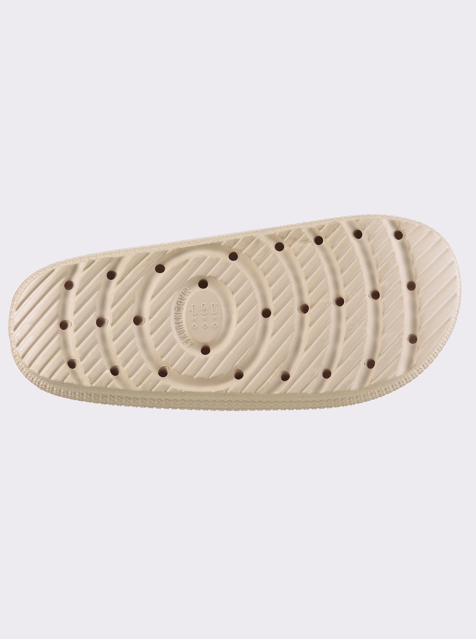 heine Pantolette - sand-gemustert