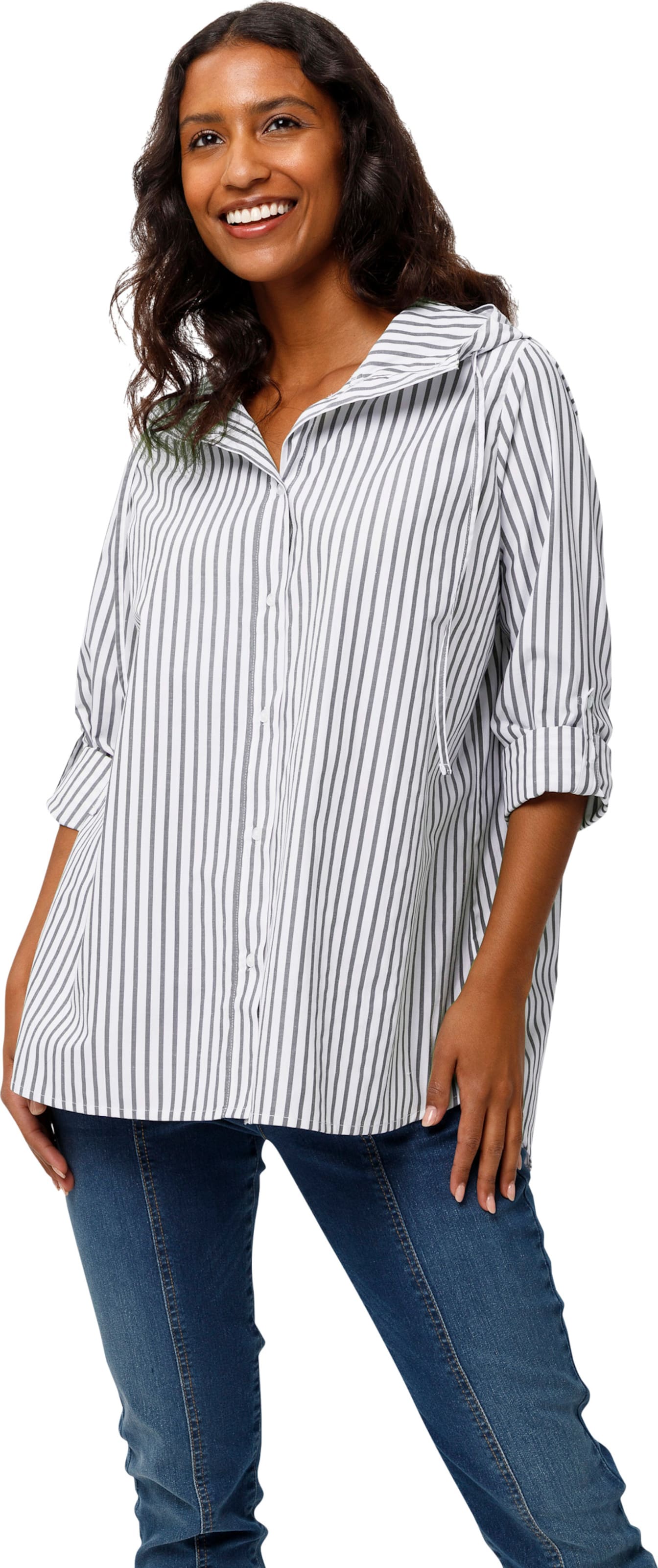 Thumbnail - Gestreifte Bluse