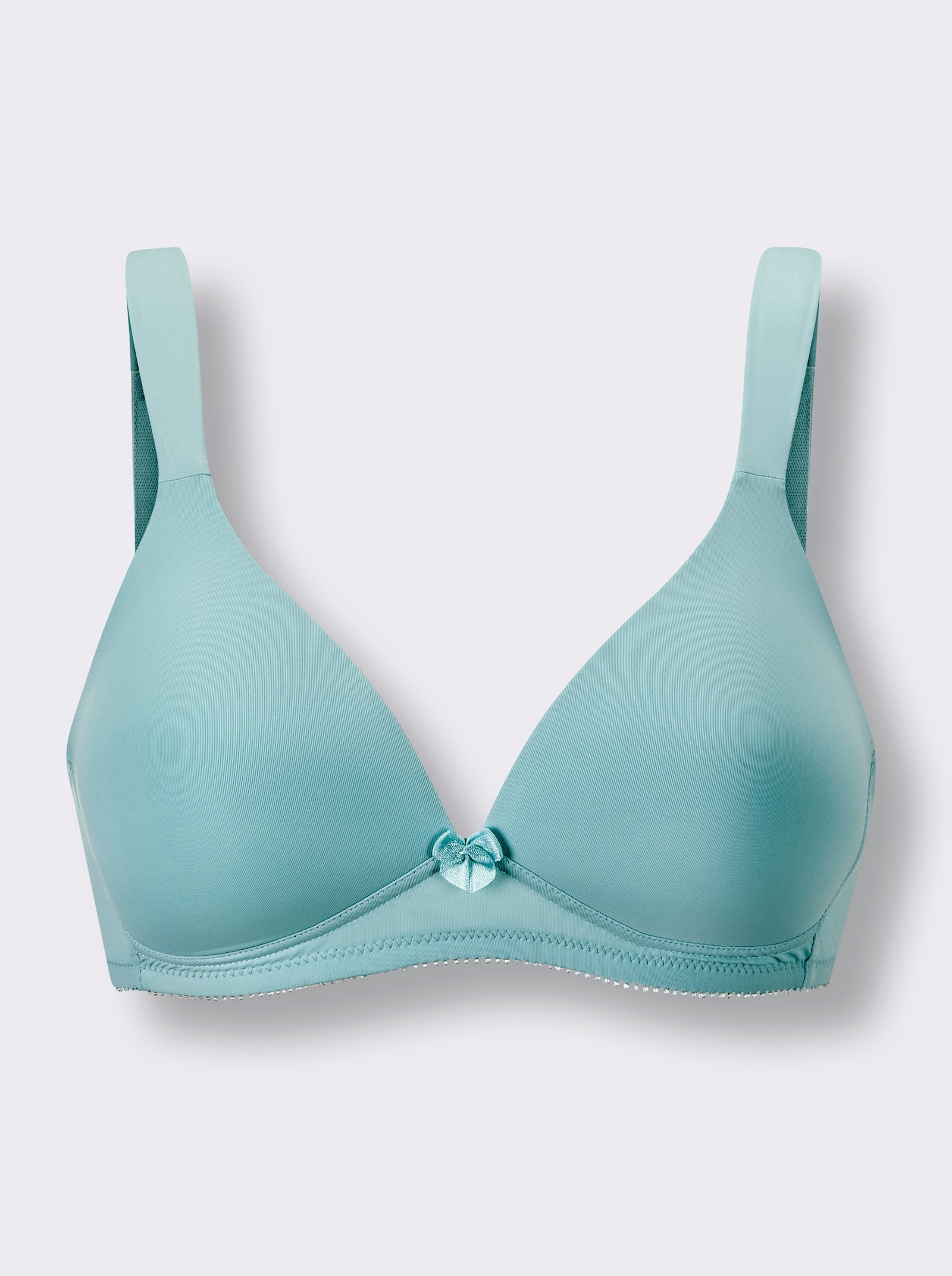 Naturana Soutien-gorge spécial T-shirt sans armatures avec bretelles confortables - aigue-marine