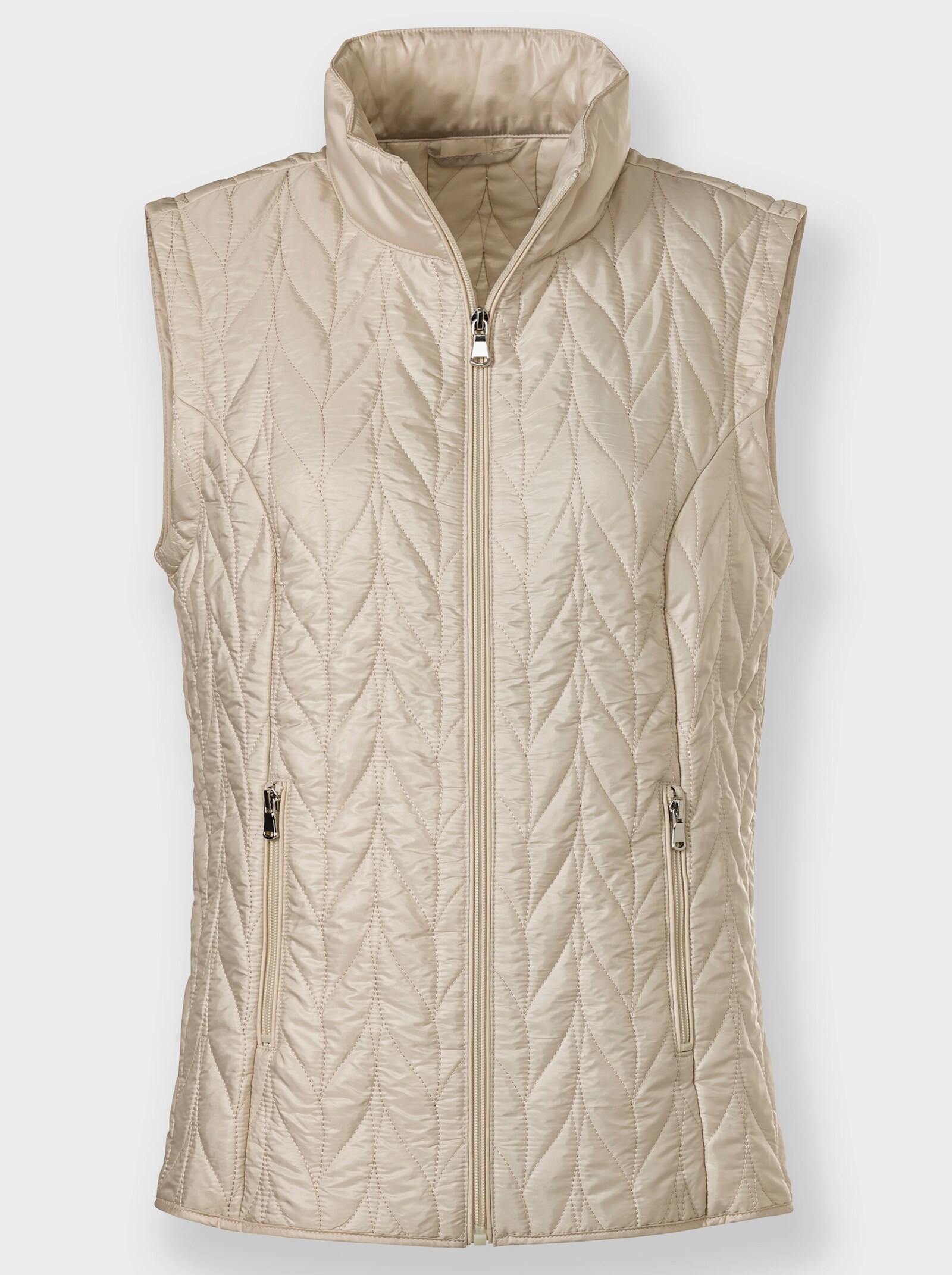 2-in-1-jack met afneembare mouwen - zand