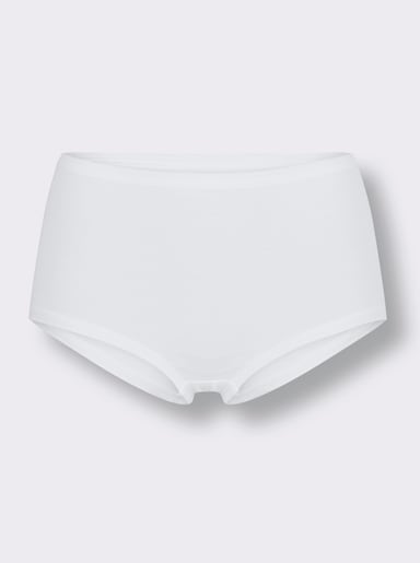 Speidel Panty im Ringel-Dessin - weiß