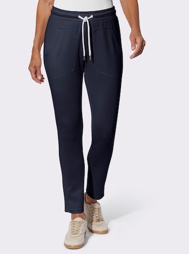 Jogg Pants mit Rundum-Dehnbund - marine