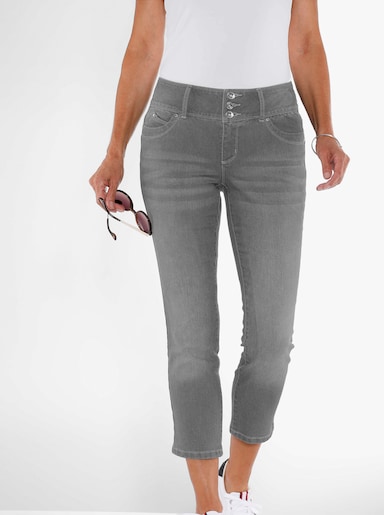 7/8-jeans - grey-denim