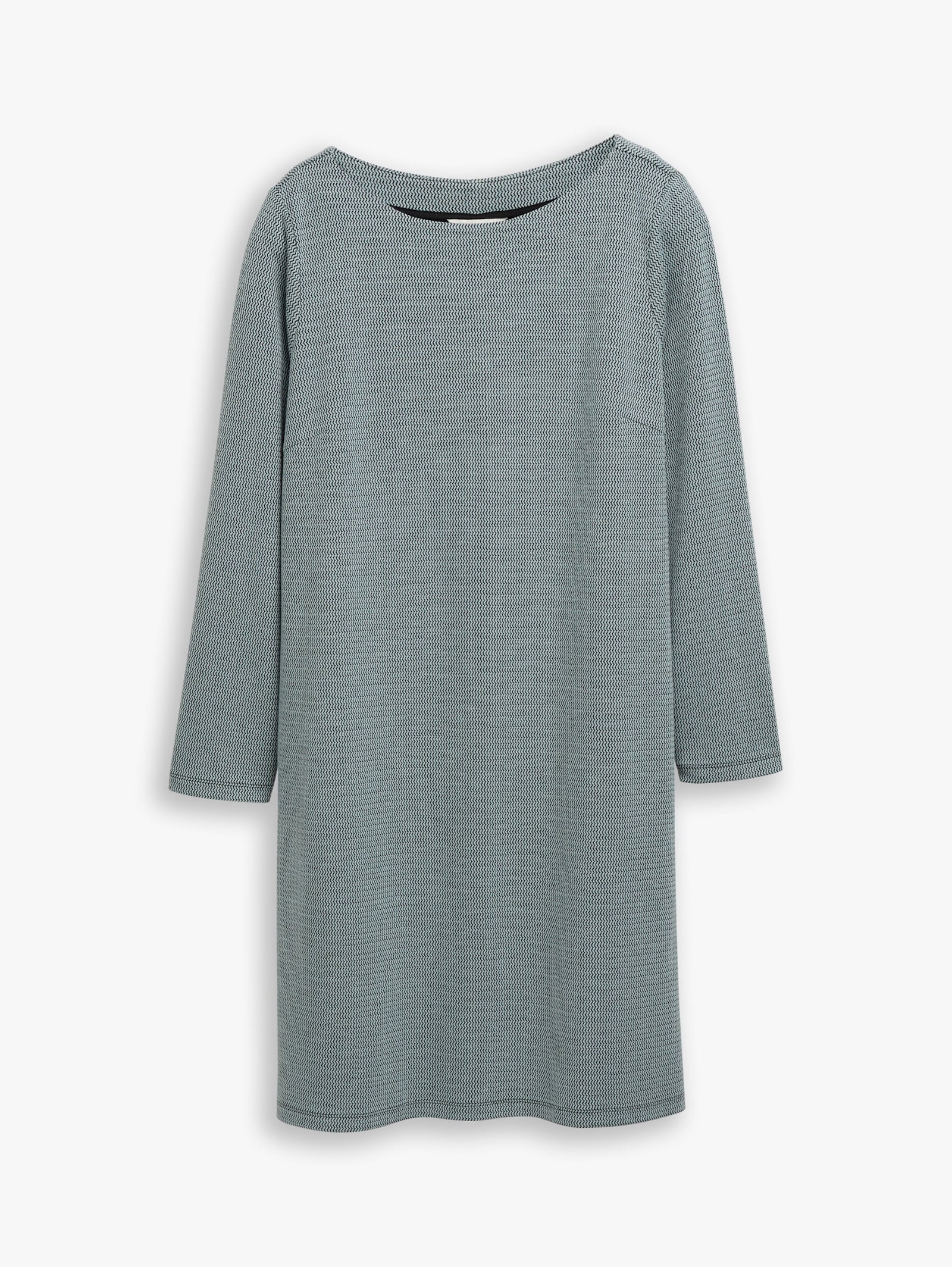 Minikleid - black moss wave structure