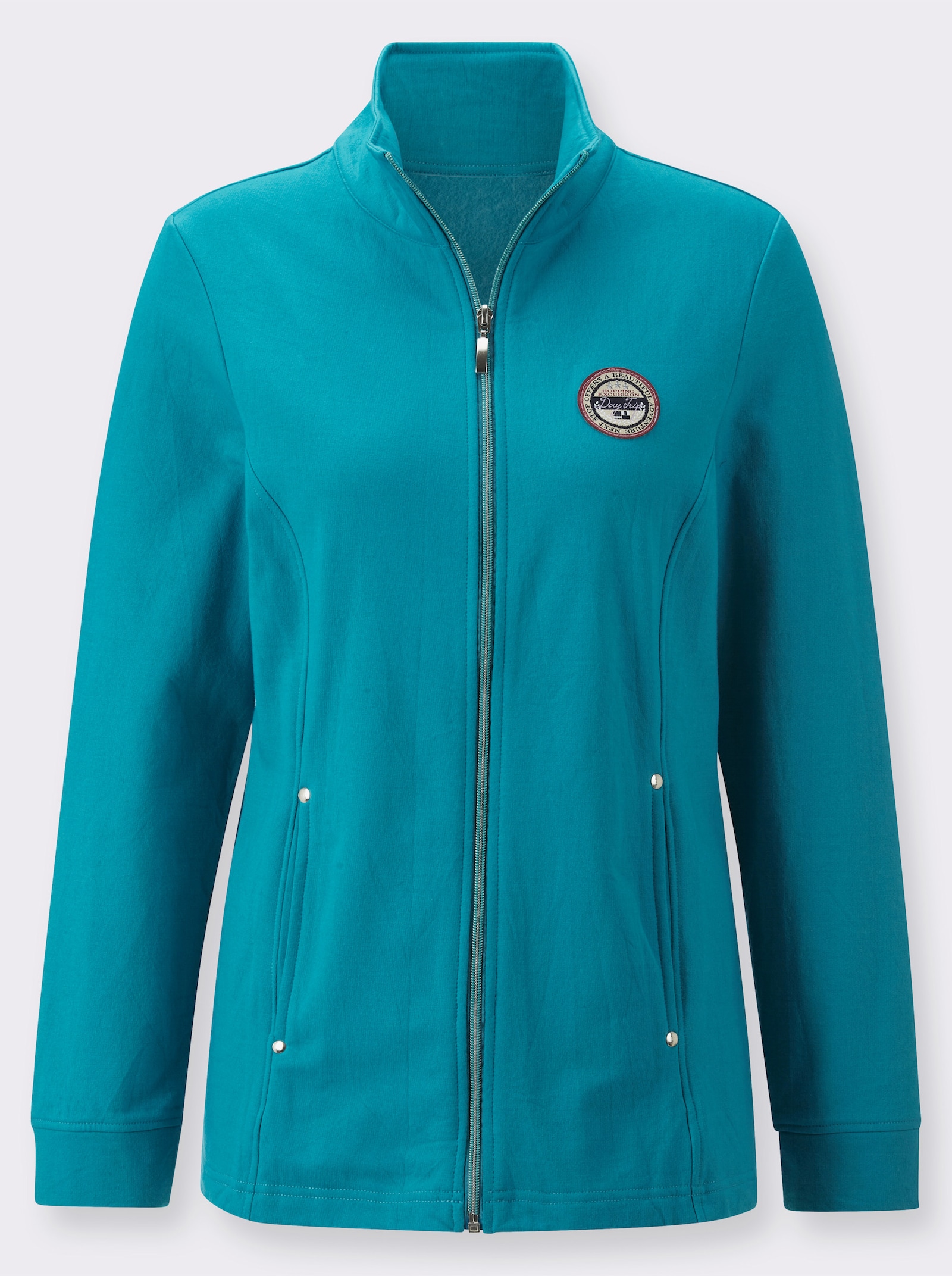 Catamaran Sports Freizeitanzug mit kontrastreicher Verarbeitung - türkis-marine