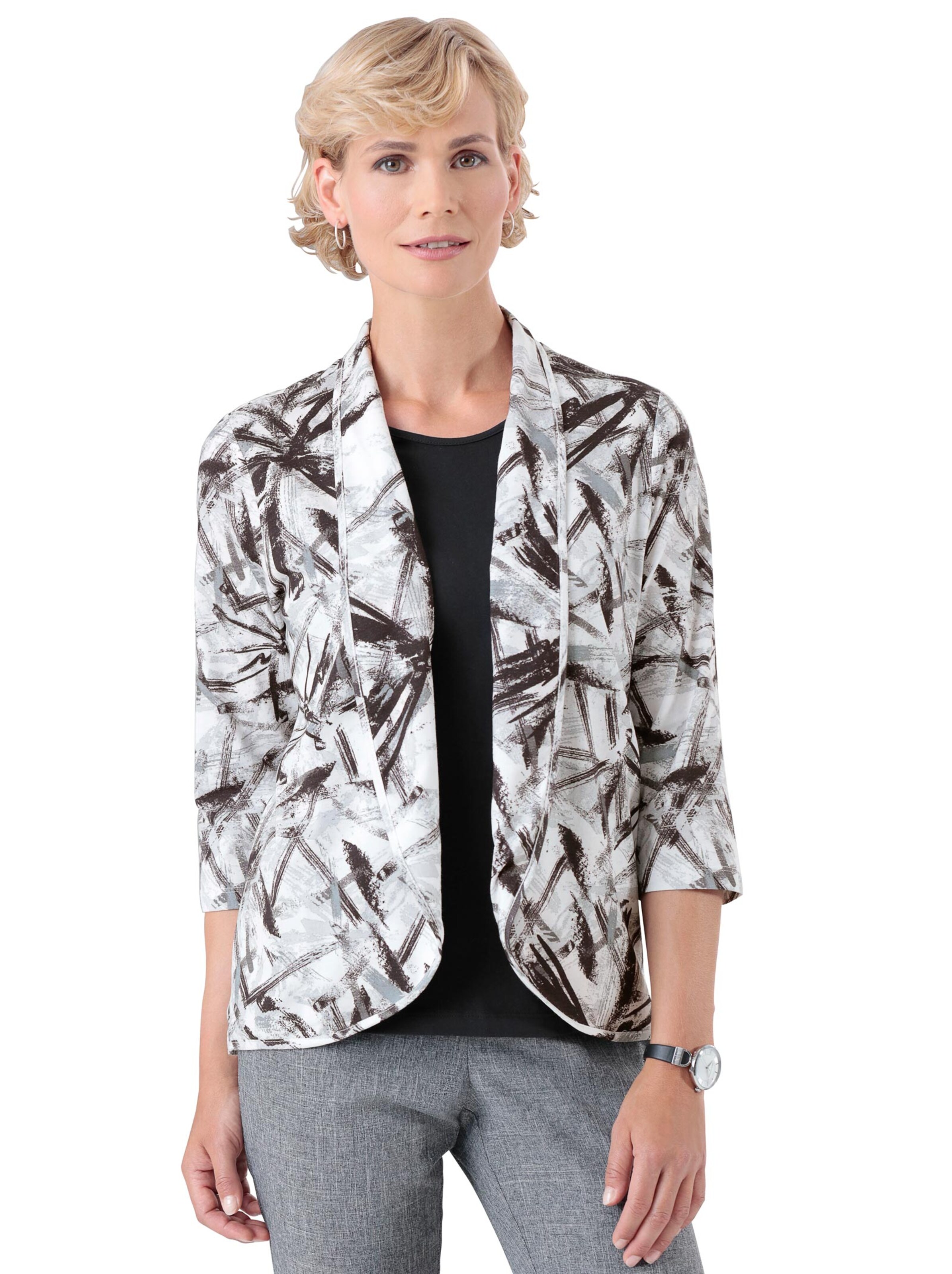 Shirt - grau-bedruckt