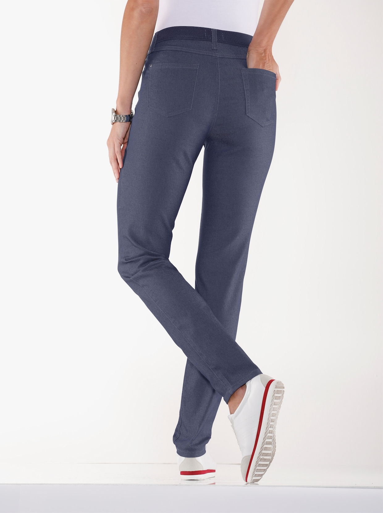 5-Pocket-Jeans - jeansblau