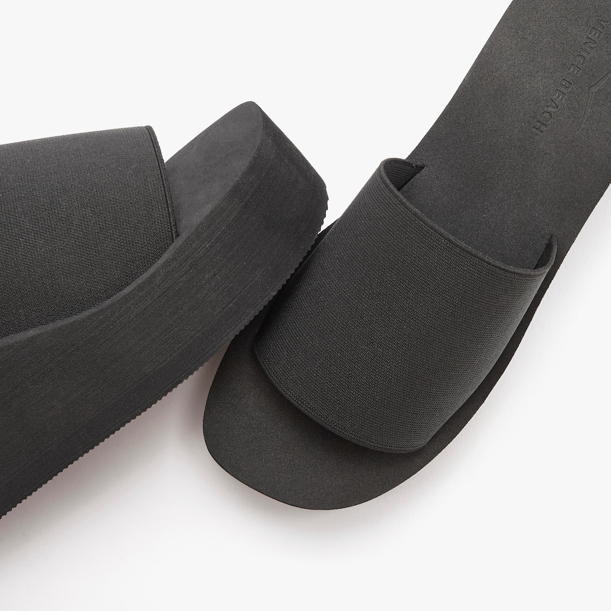 Venice Beach Badslippers - zwart