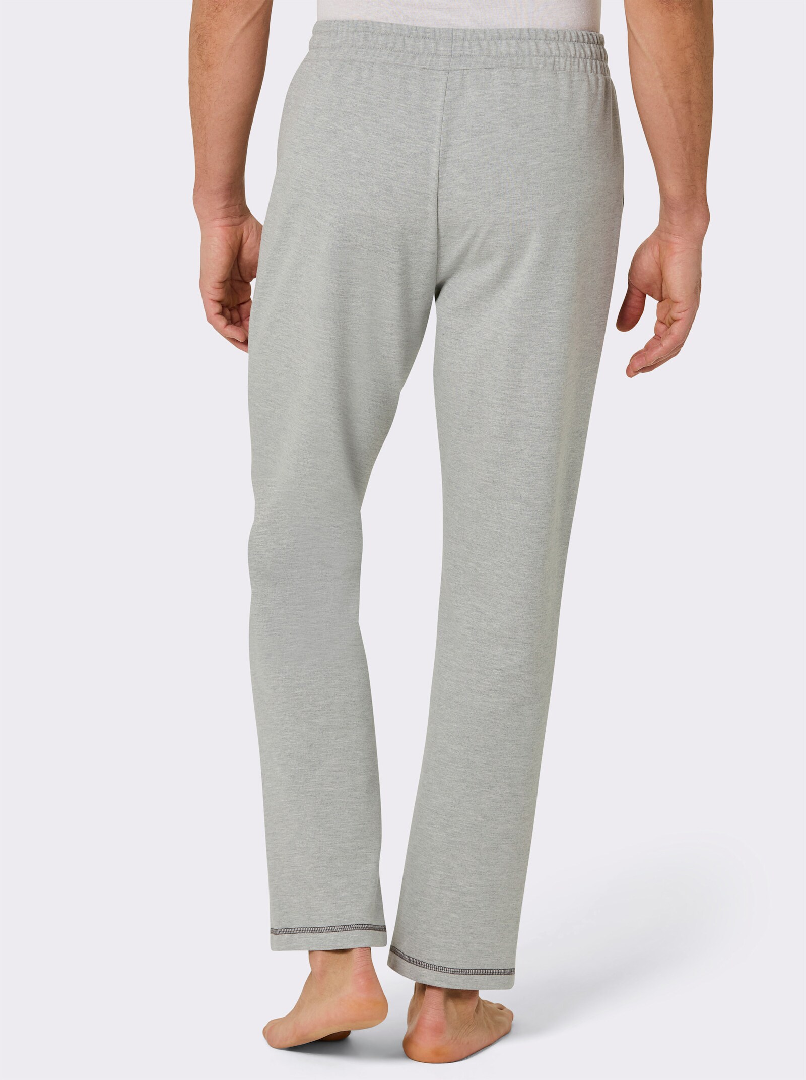 feel good Hose - grau-meliert-graphit