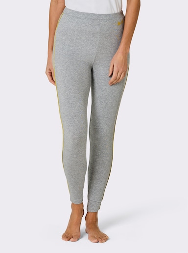 feel good Leggings - grau-meliert
