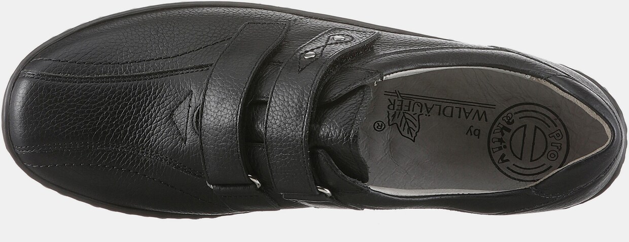 Waldläufer Klettschuh - schwarz