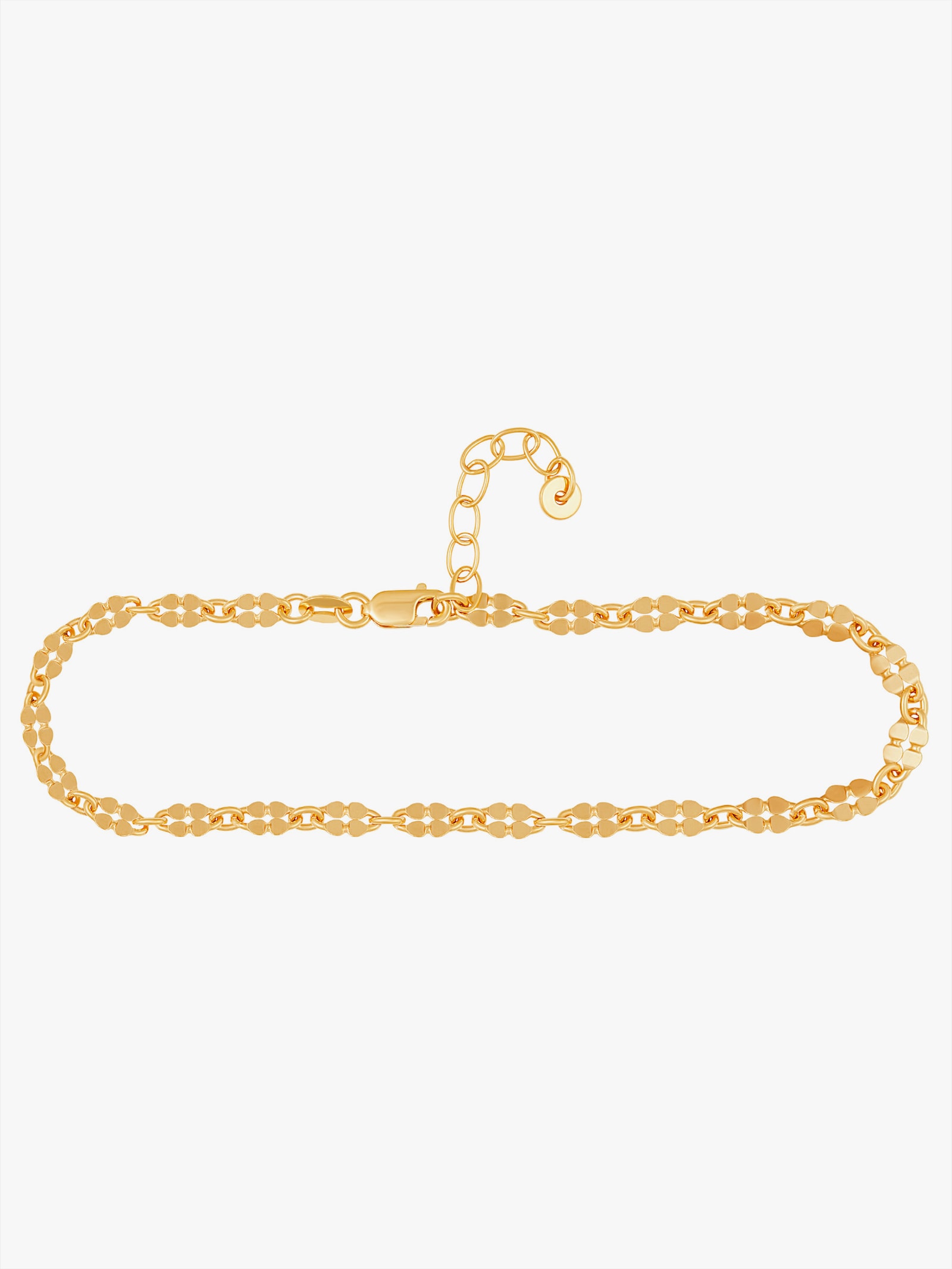 Fußkette - Silber vergoldet 925