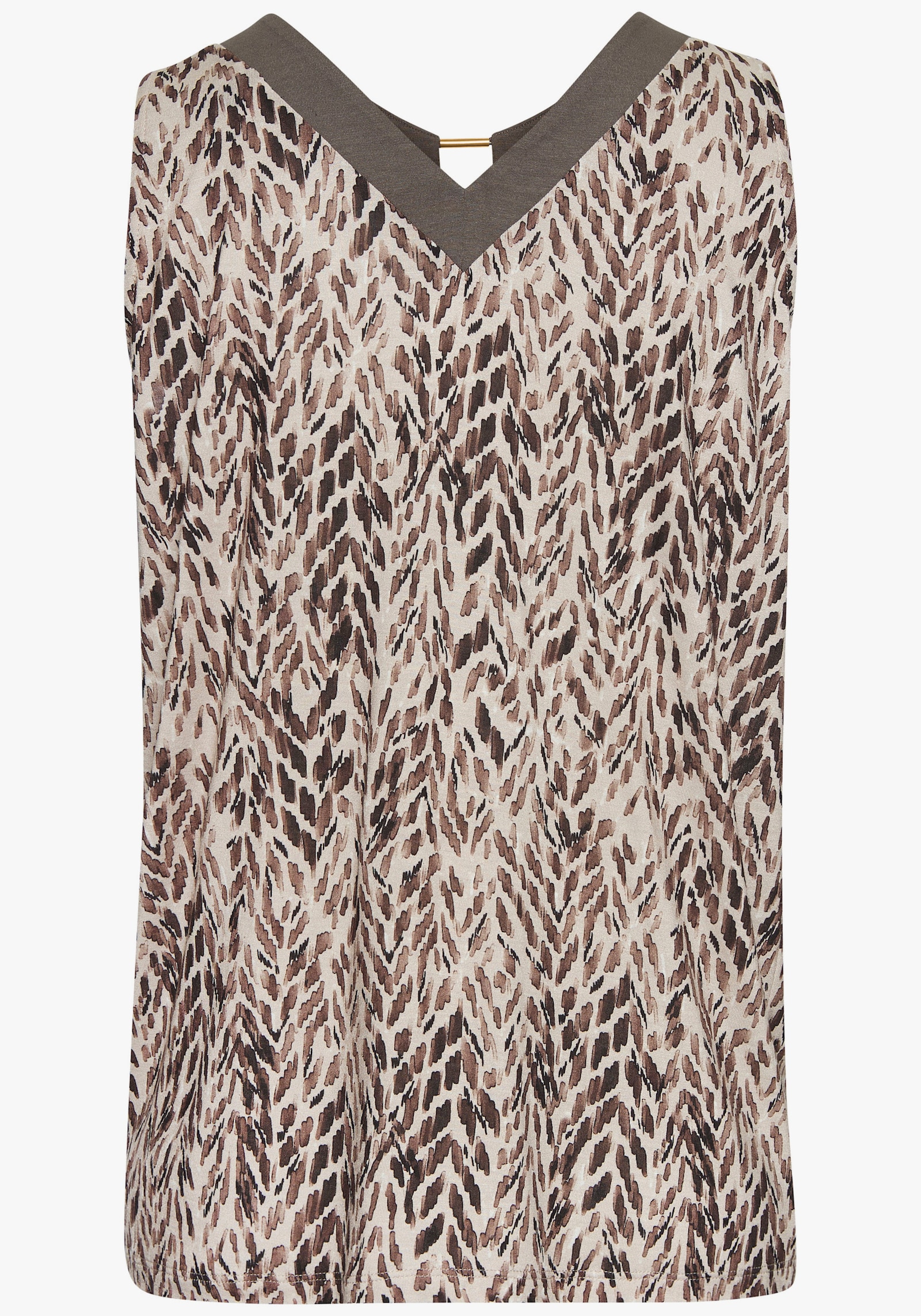 LASCANA Trägertop - braun bedruckt