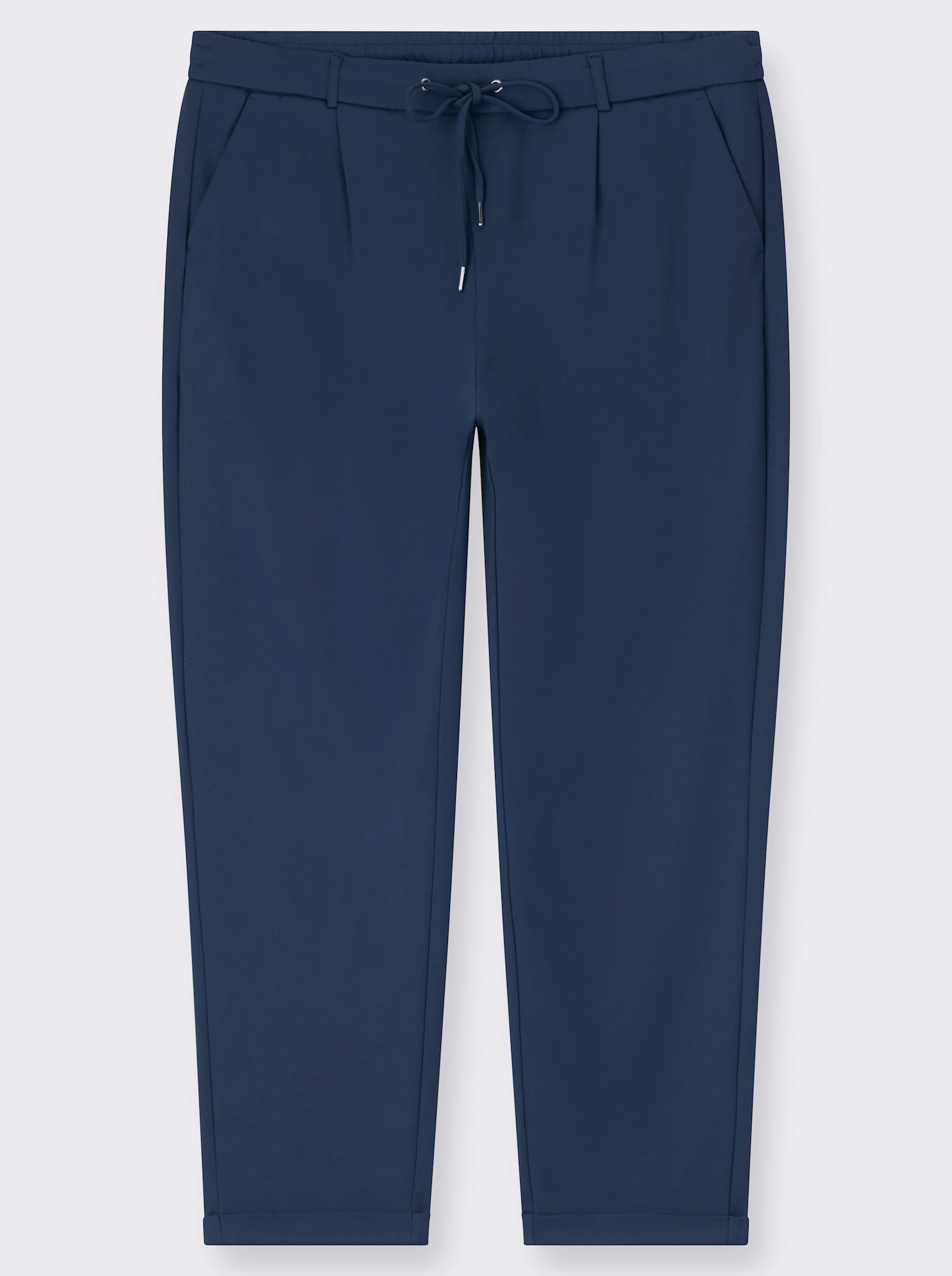 Jogg Pants in Interlock-Qualität - dunkelblau