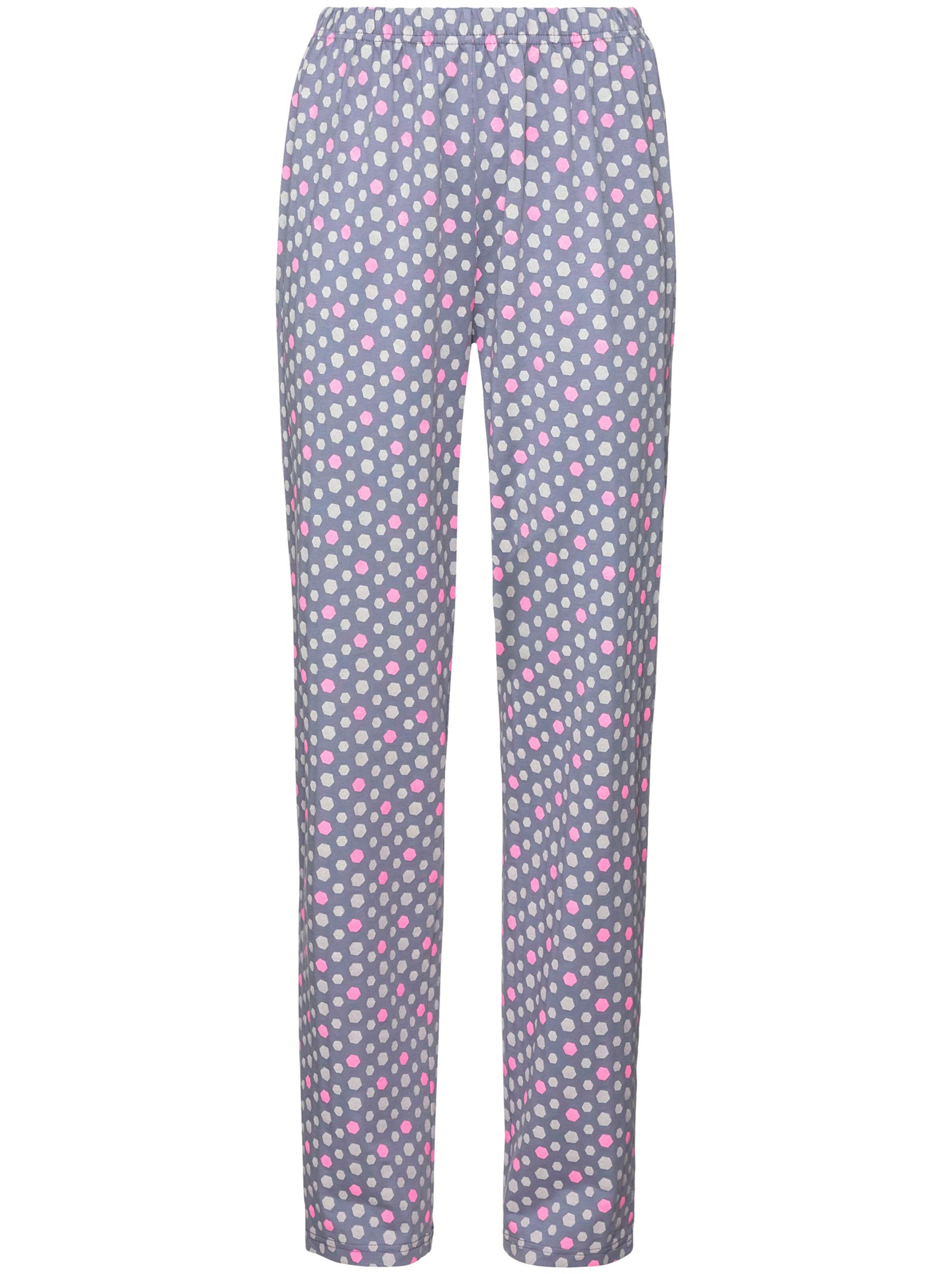 Schlafanzug - lila-bedruckt