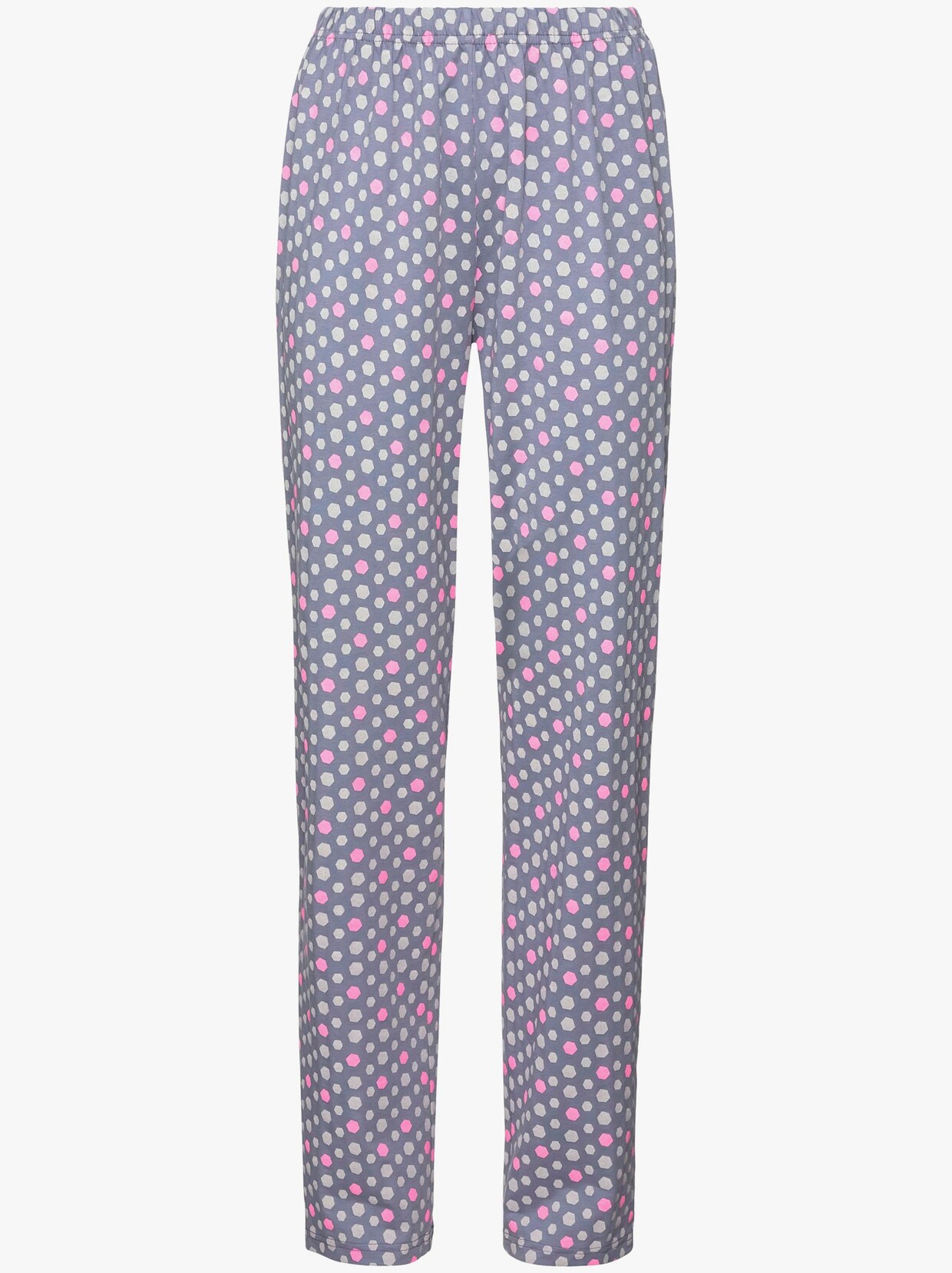 Pyjamas - lila, tryckt