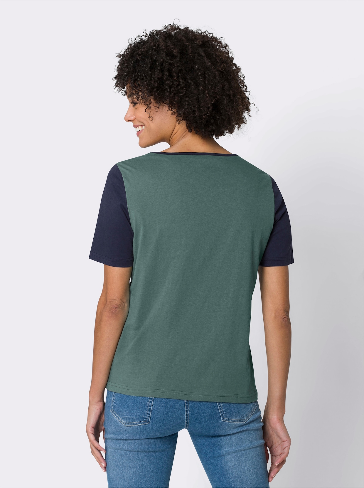 Shirt met korte mouwen - jade