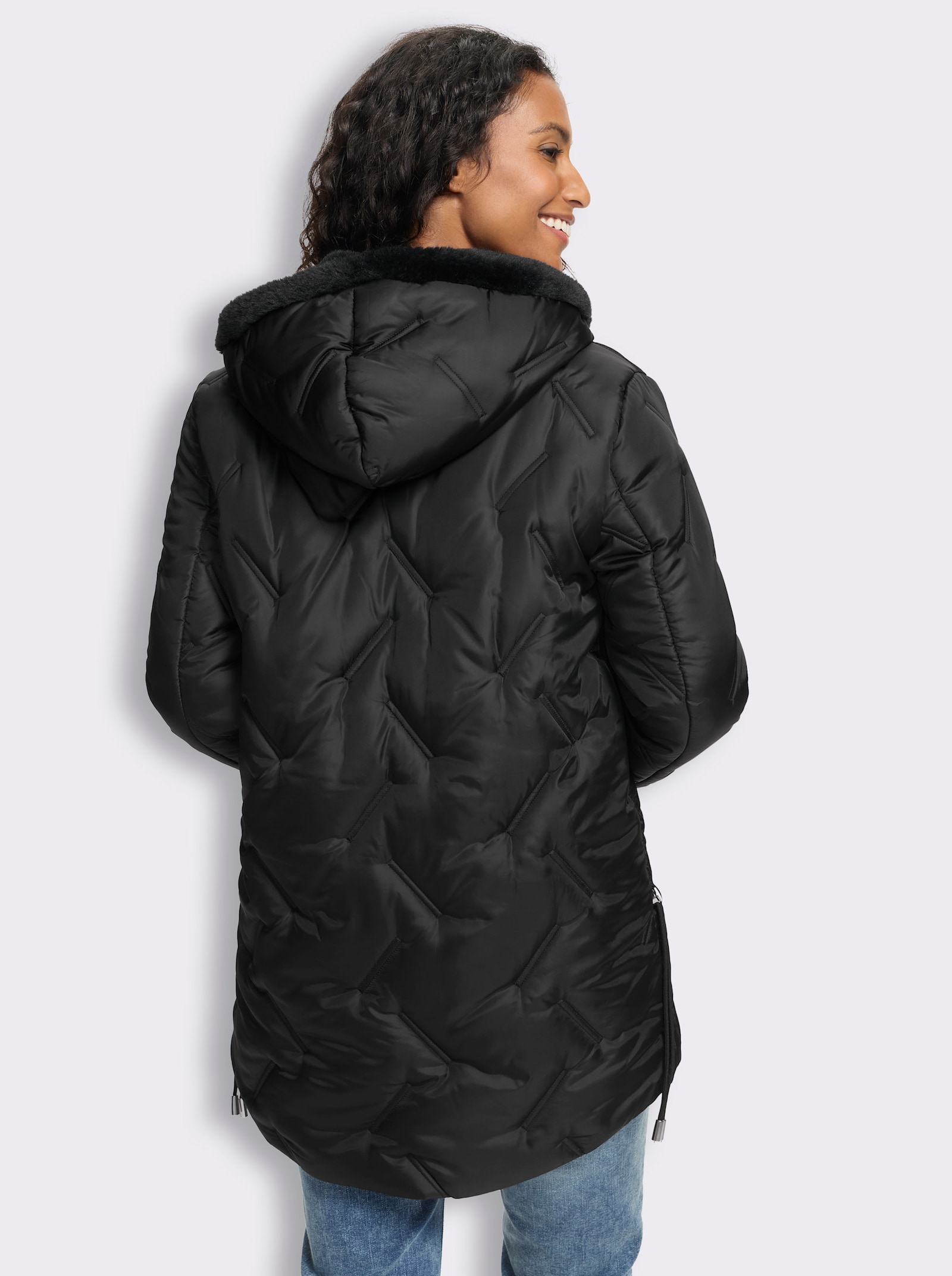 heine Steppjacke - schwarz