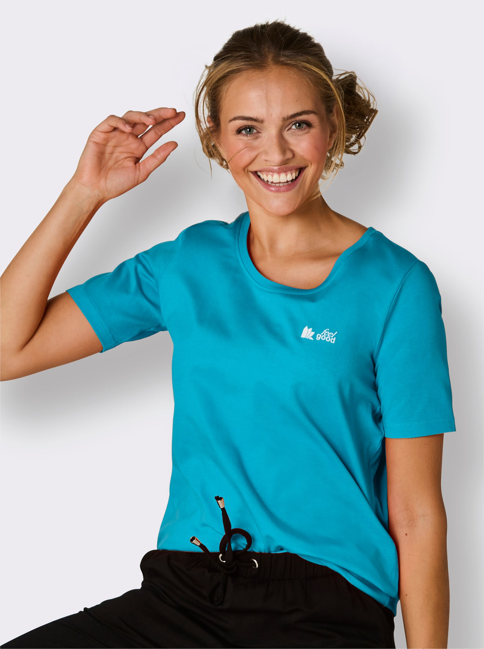 feel good Shirt - türkis