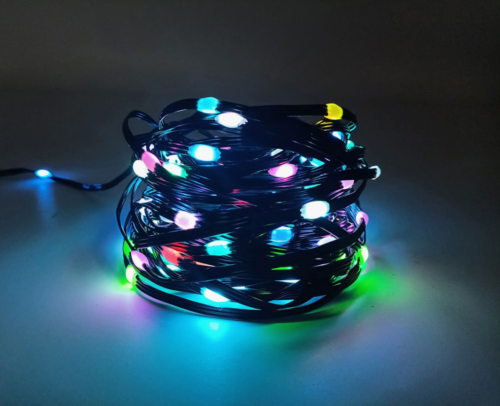 my home LED-Lichterkette - bunt