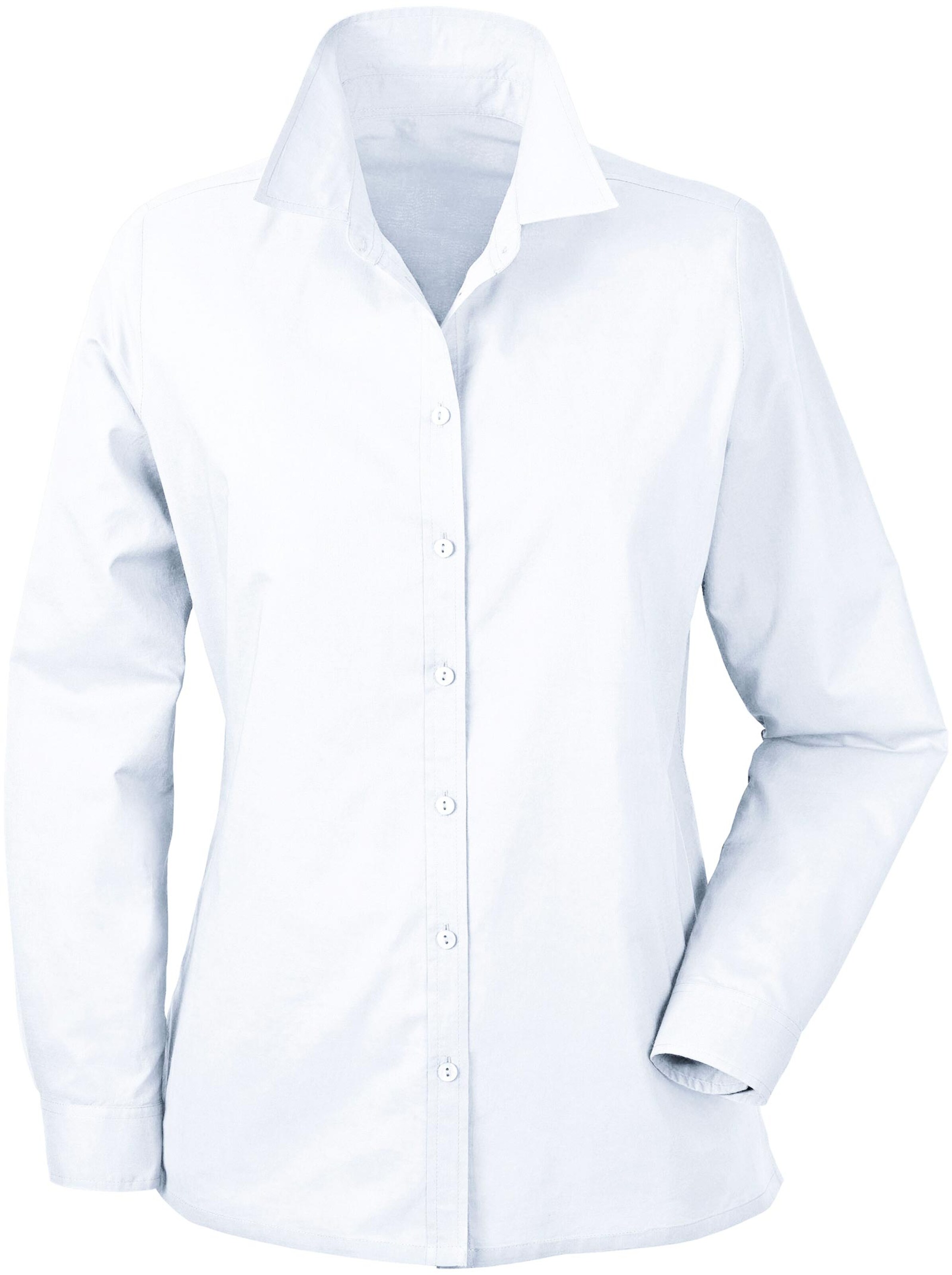 Hemdbluse - weiß