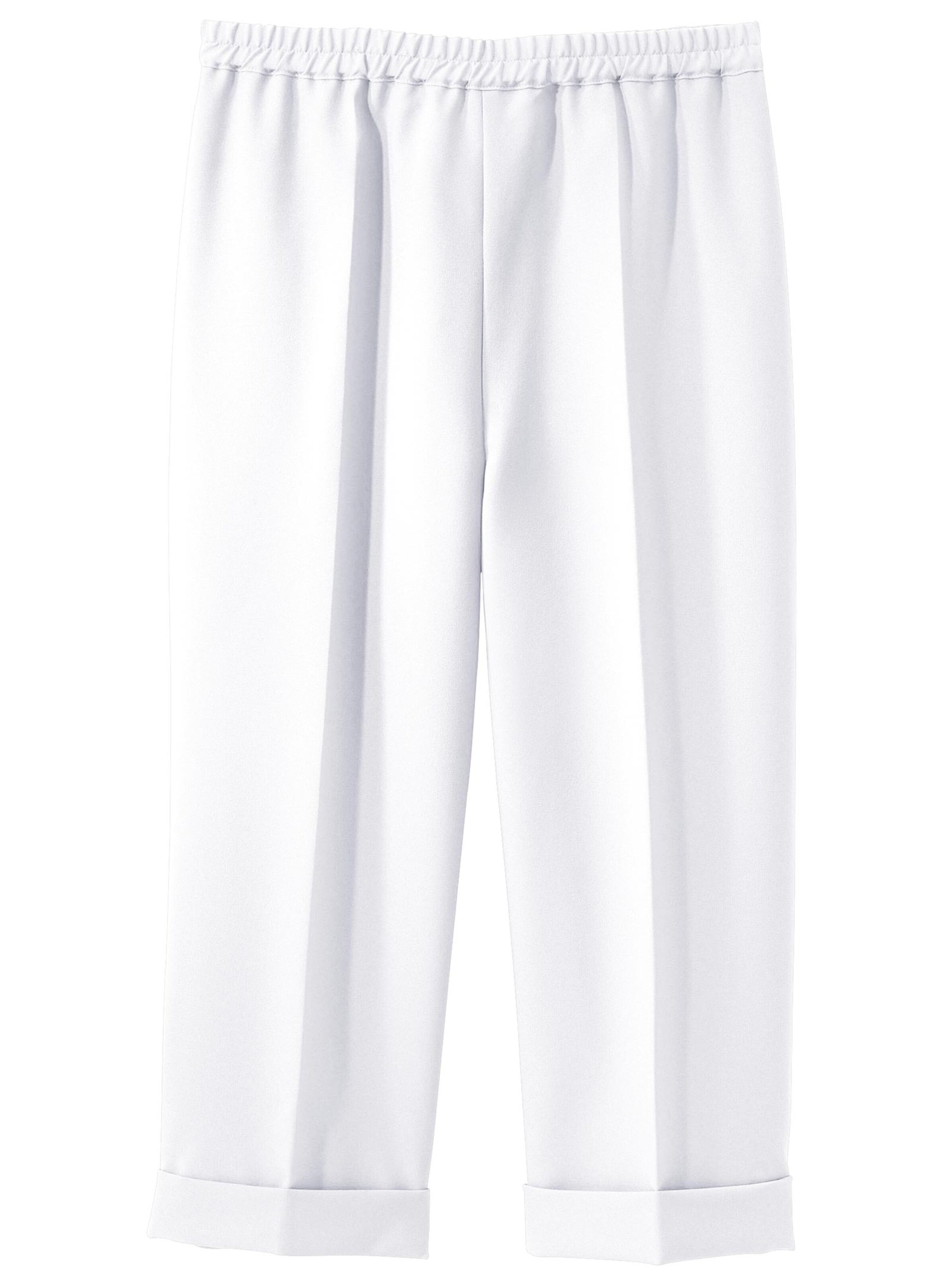 Capri-Hose - weiß