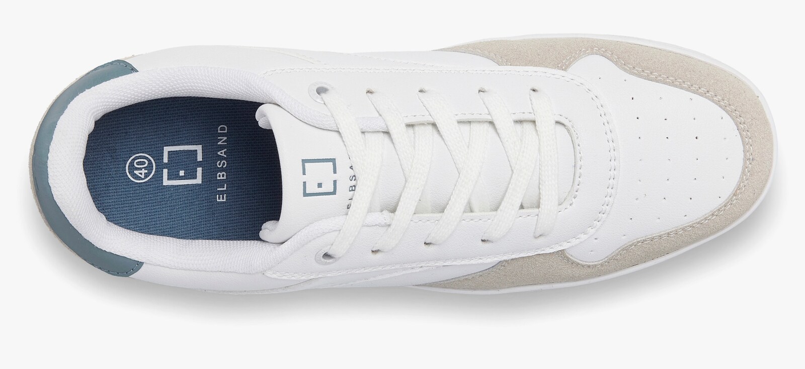 Elbsand Sneaker - weiß-grau