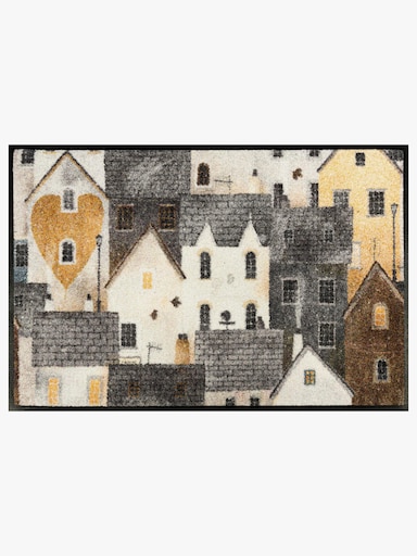 wash+dry by Kleen-Tex Fußmatte - ecru-grau