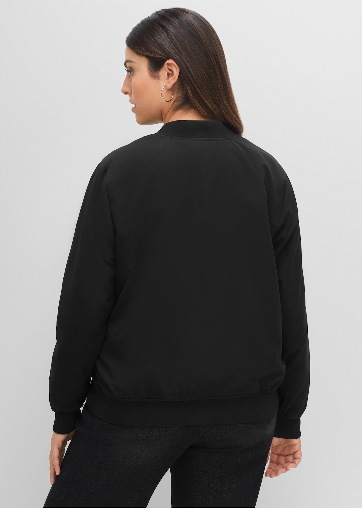 sheego Blouson - schwarz