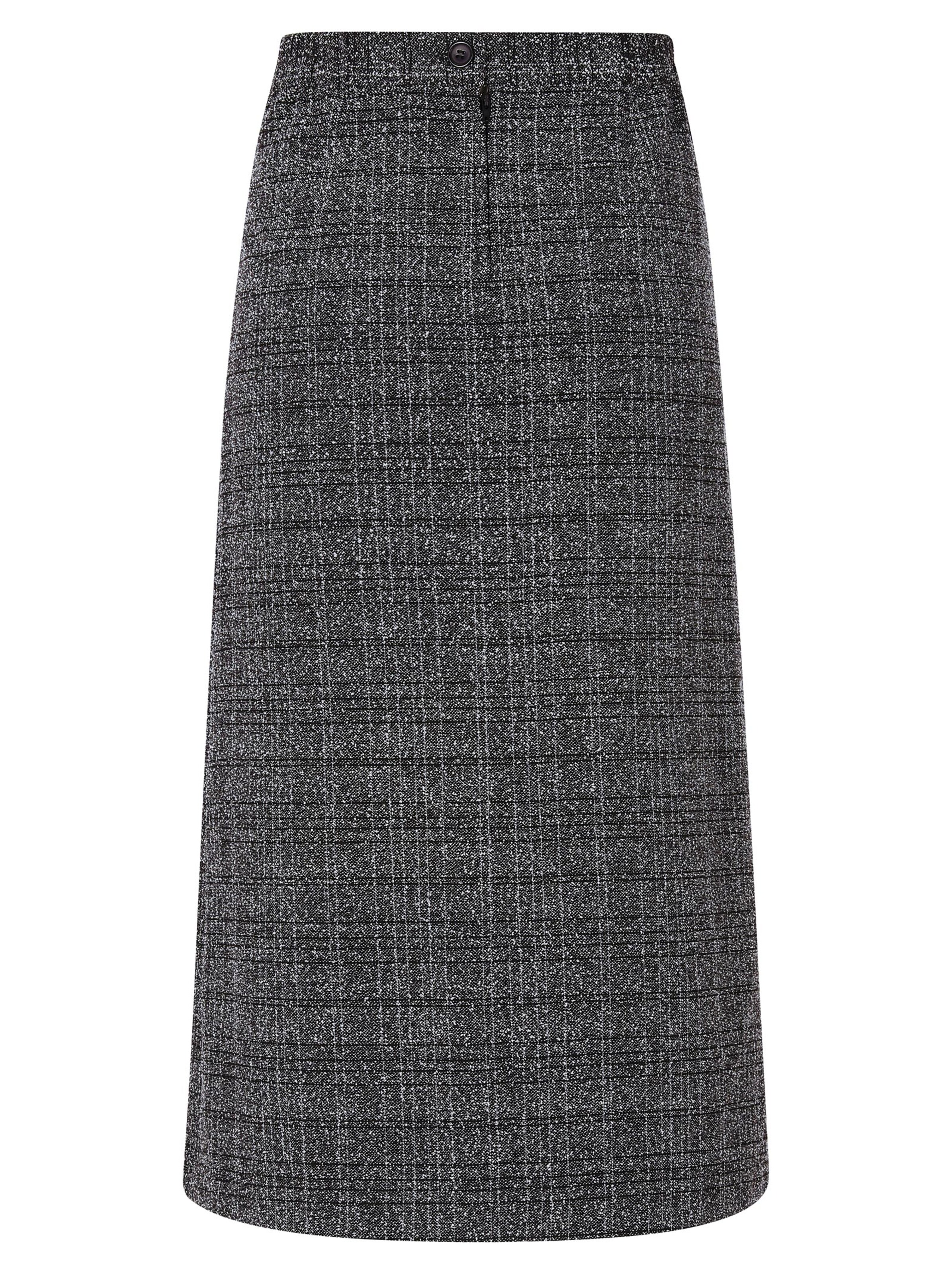 Rock - schwarz-weiß-gemustert